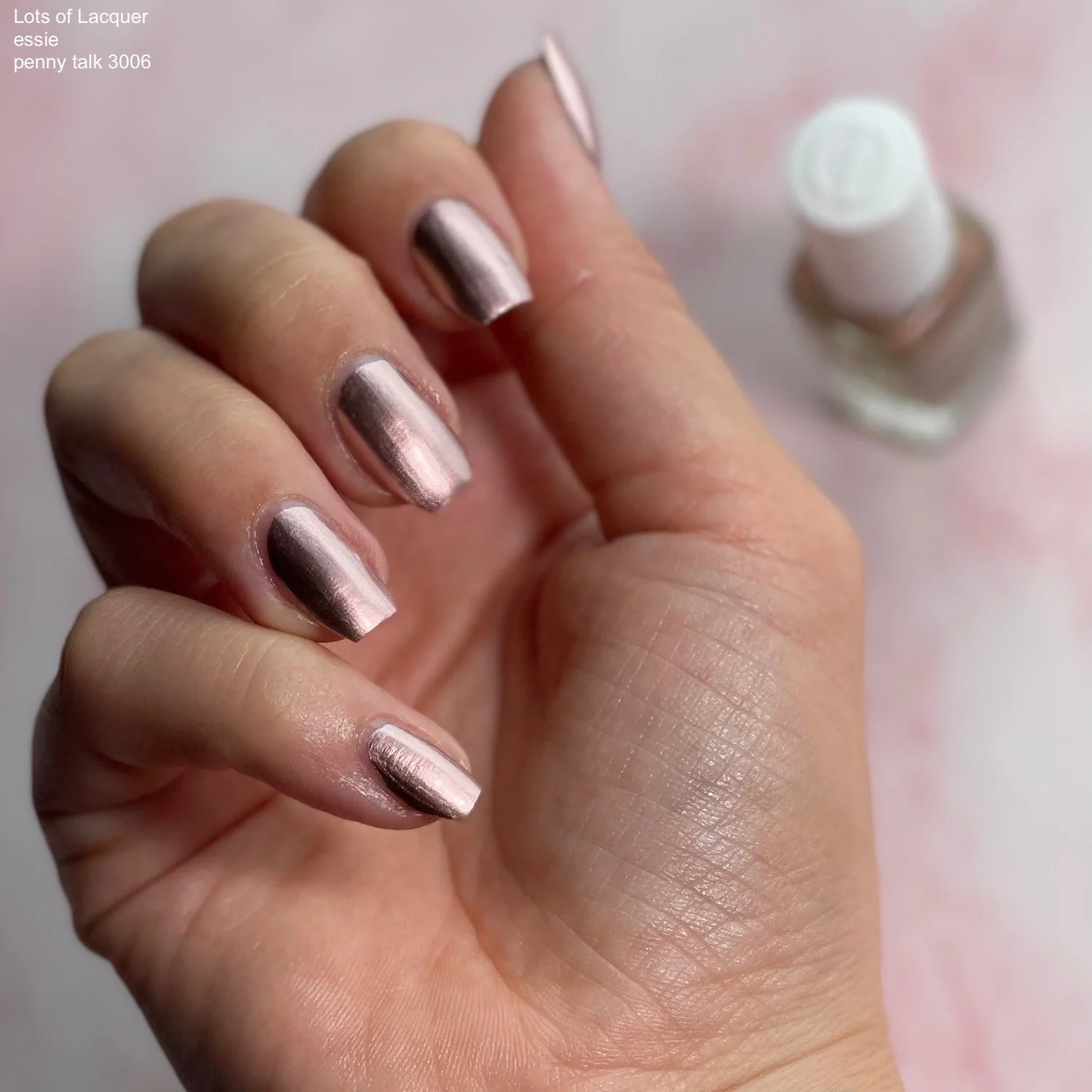 Rose Gold Nails — Lots of Lacquer