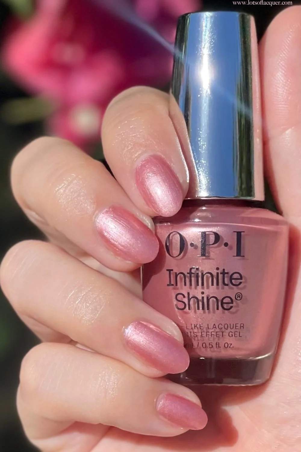 OPI Infinite Shine Werkin’ Shine to Five swatch