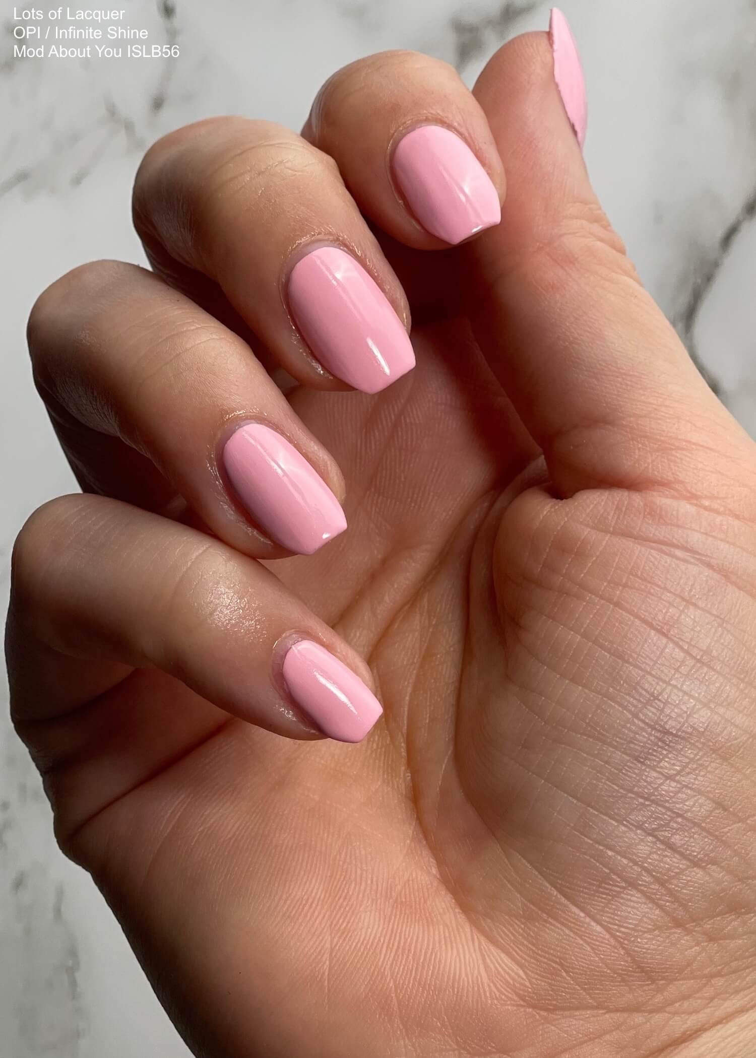 OPI Let's Be Friends! VS Mod About You — Lots of Lacquer