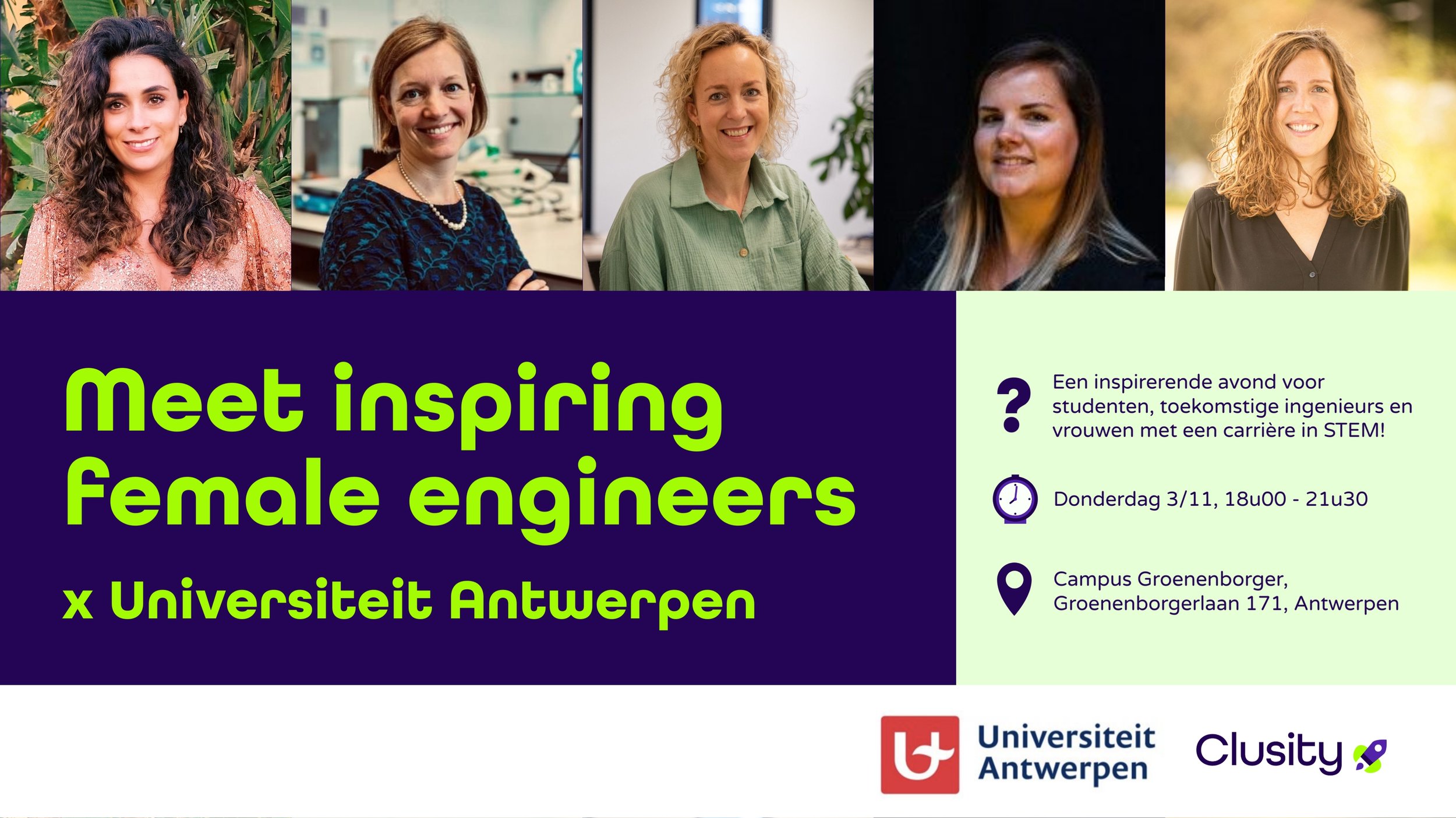 Meet Inspiring Female Engineers x University of Antwerp