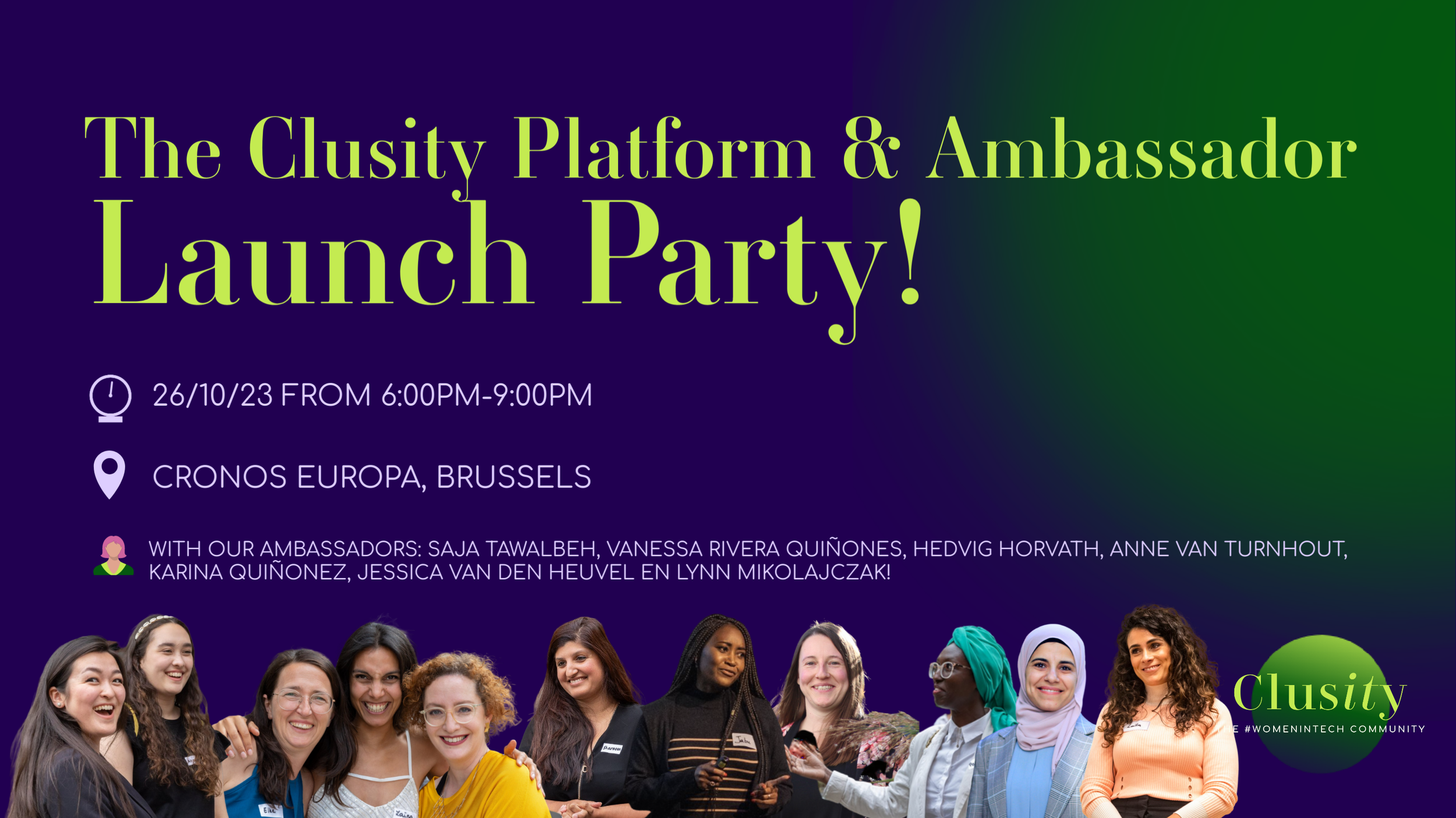 The Clusity Platform & Ambassador Launch Party!