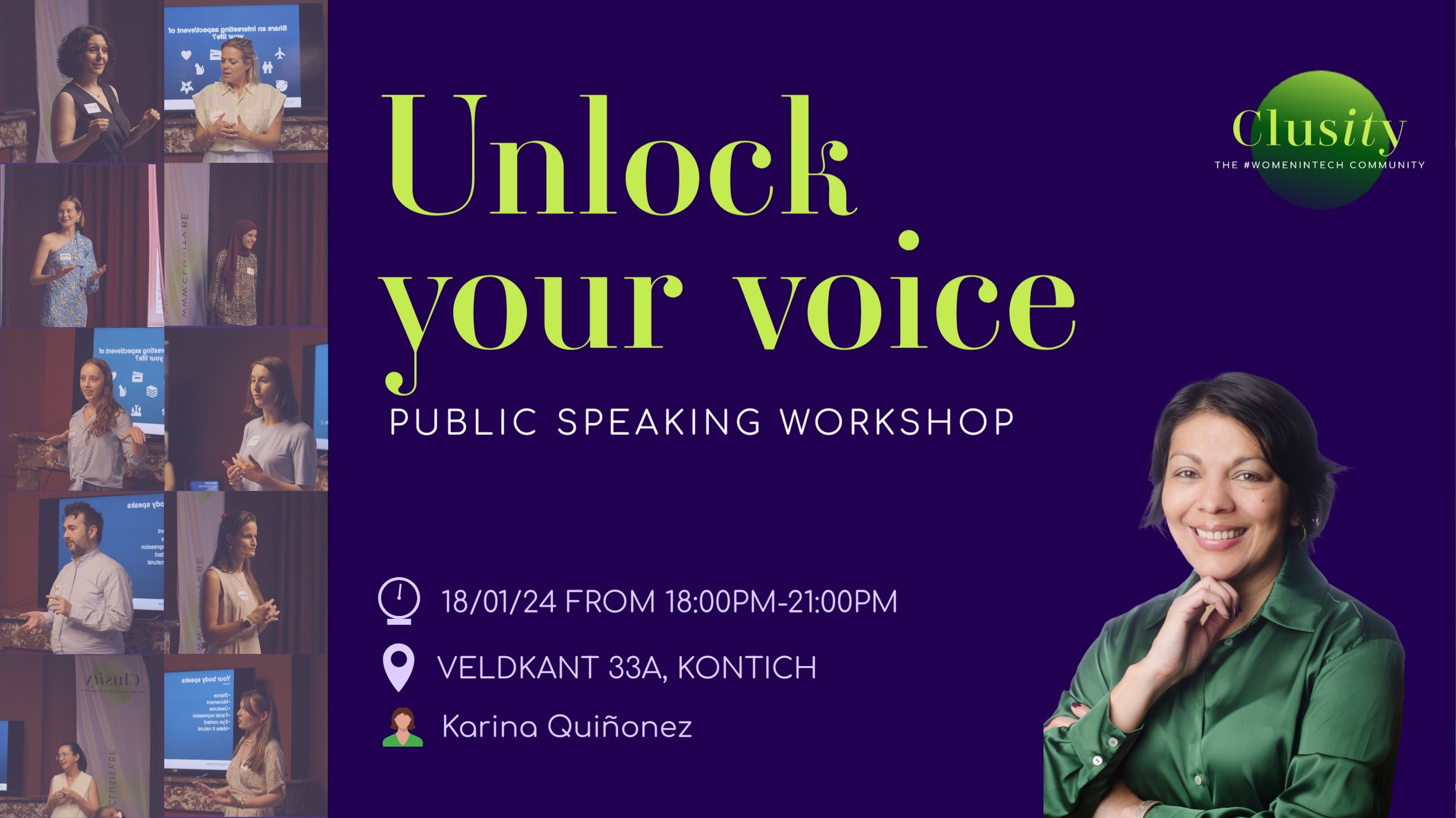 Unlock Your Voice: Public Speaking Workshop