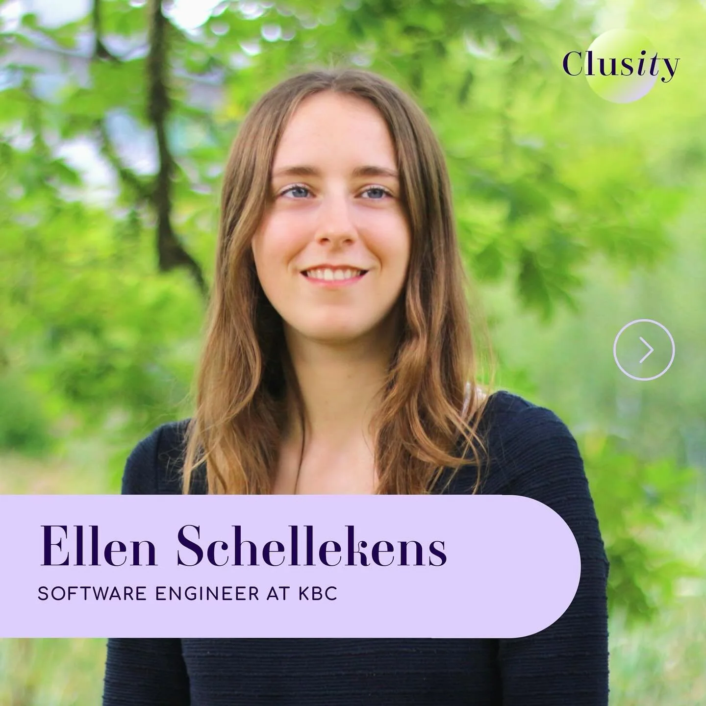 At Clusity, we highlight women whose stories inspire us: builders, creators, role models. 💫

🌱 𝗧𝗵𝗶𝘀 𝗕𝗹𝗼𝗼𝗺 𝗦𝘁𝗼𝗿𝘆 𝗳𝗲𝗮𝘁𝘂𝗿𝗲𝘀 𝗘𝗹𝗹𝗲𝗻 𝗦𝗰𝗵𝗲𝗹𝗹𝗲𝗸𝗲𝗻𝘀, 𝘀𝗼𝗳𝘁𝘄𝗮𝗿𝗲 𝗲𝗻𝗴𝗶𝗻𝗲𝗲𝗿 𝗮𝘁 𝗞𝗕𝗖, 𝘄𝗵𝗼 𝘀𝗲𝗲𝘀 𝗶𝗻𝗳?