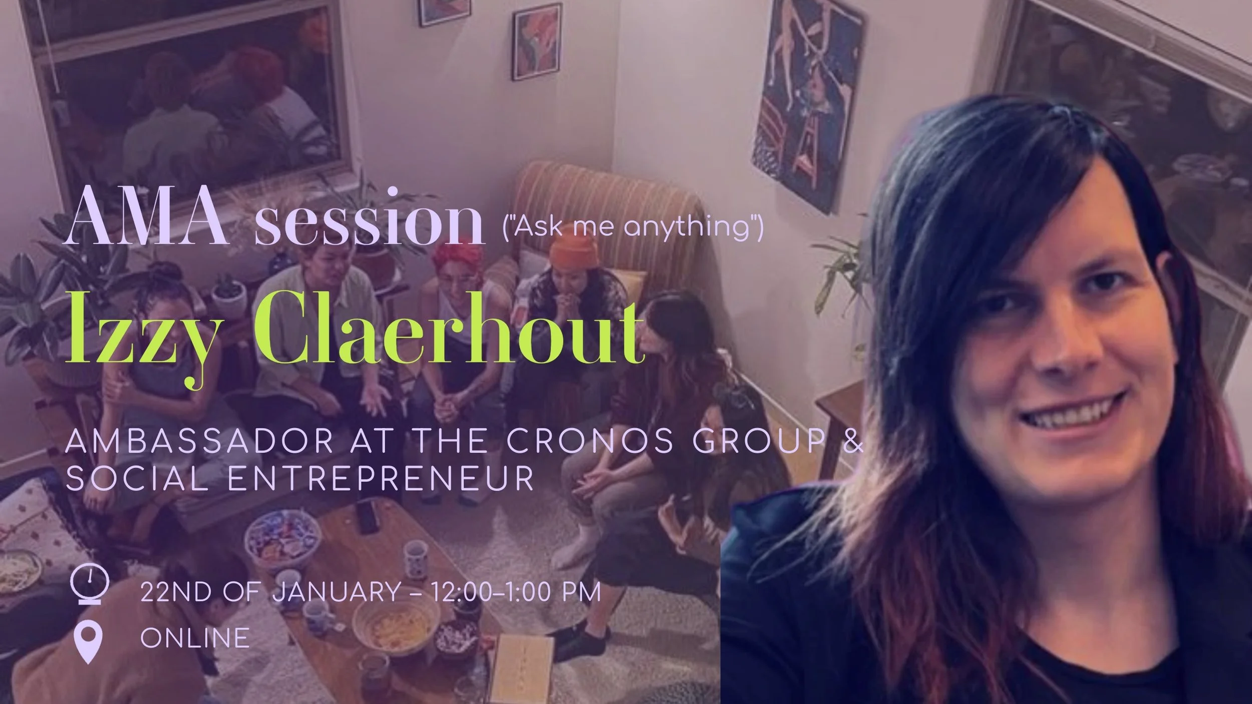 AMA (online): Izzy Claerhout