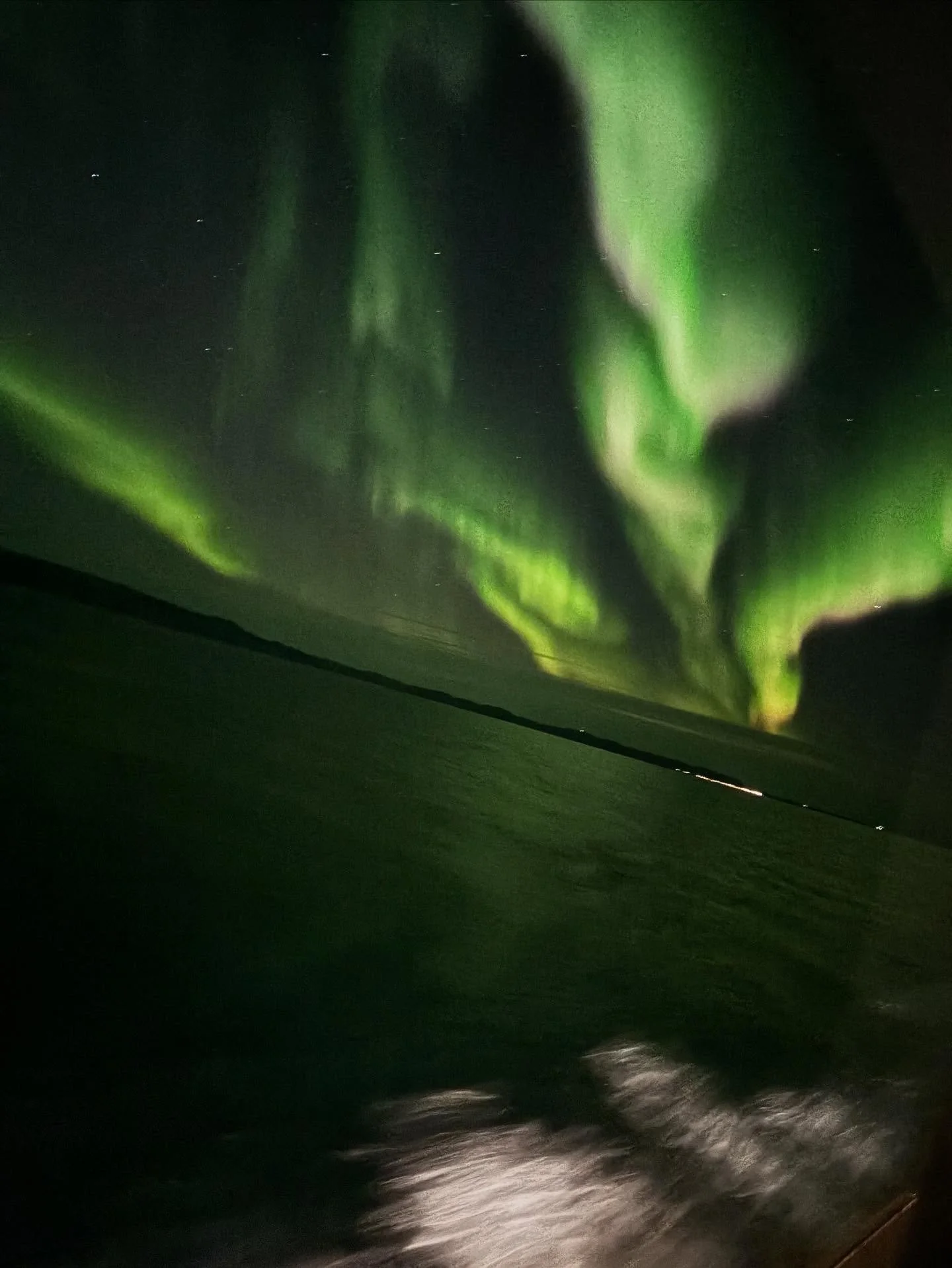 And then came the Northern Lights. Mother Nature is incredible. #explore #bucketlist #sky