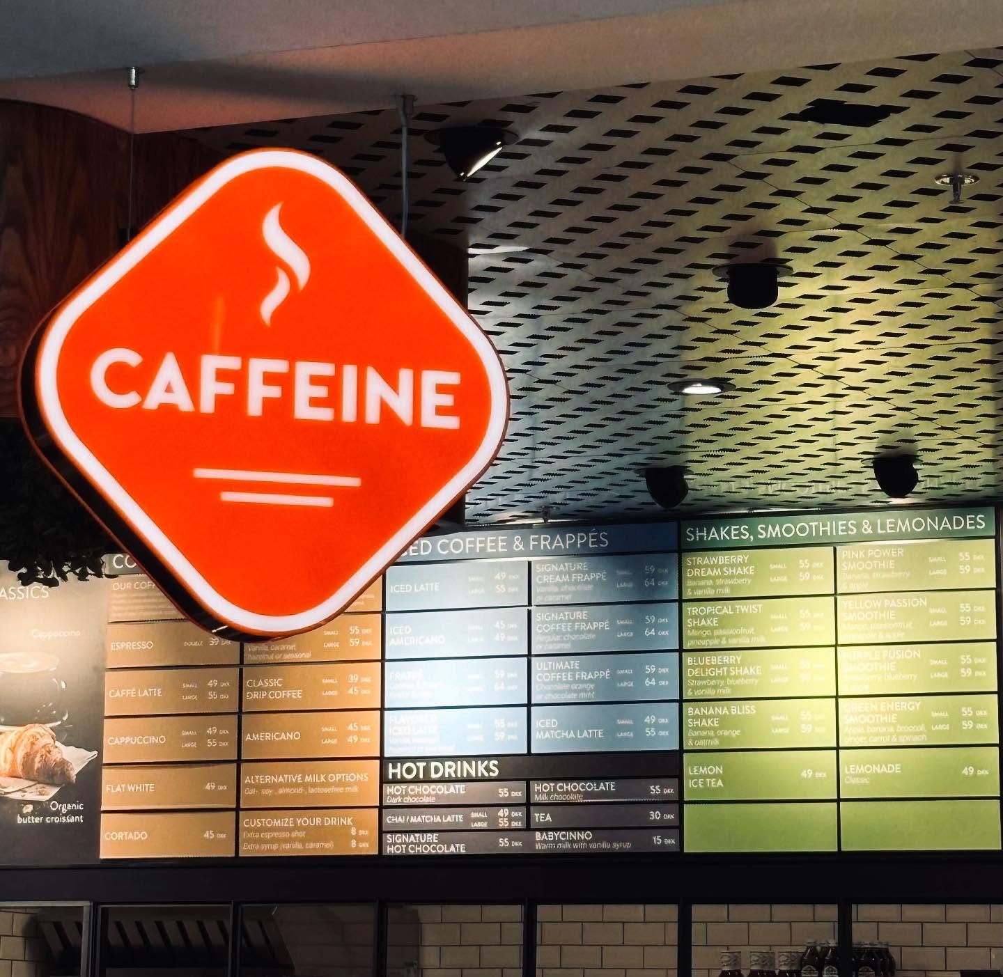 Plain and simple language. Let&rsquo;s get caffeinated. #coffeelover #travel #signage