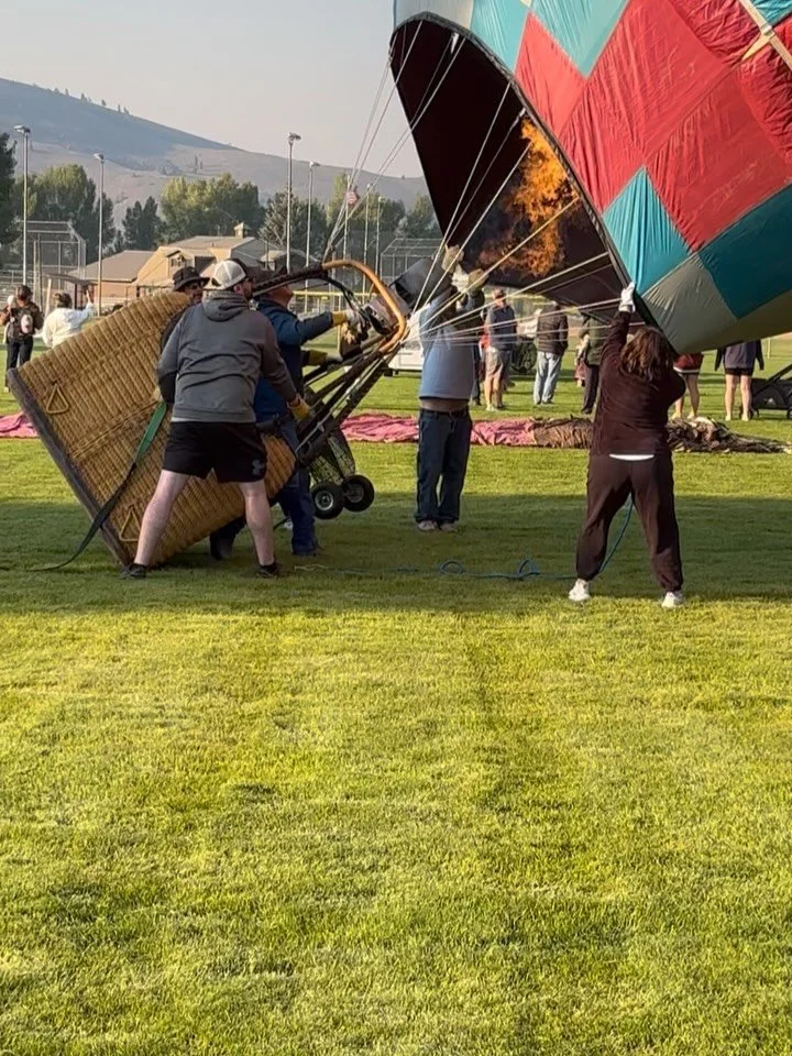 4th of July Balloon Rally. Gunnison, Colorado. Yep, totally worth getting up at 5:45am!