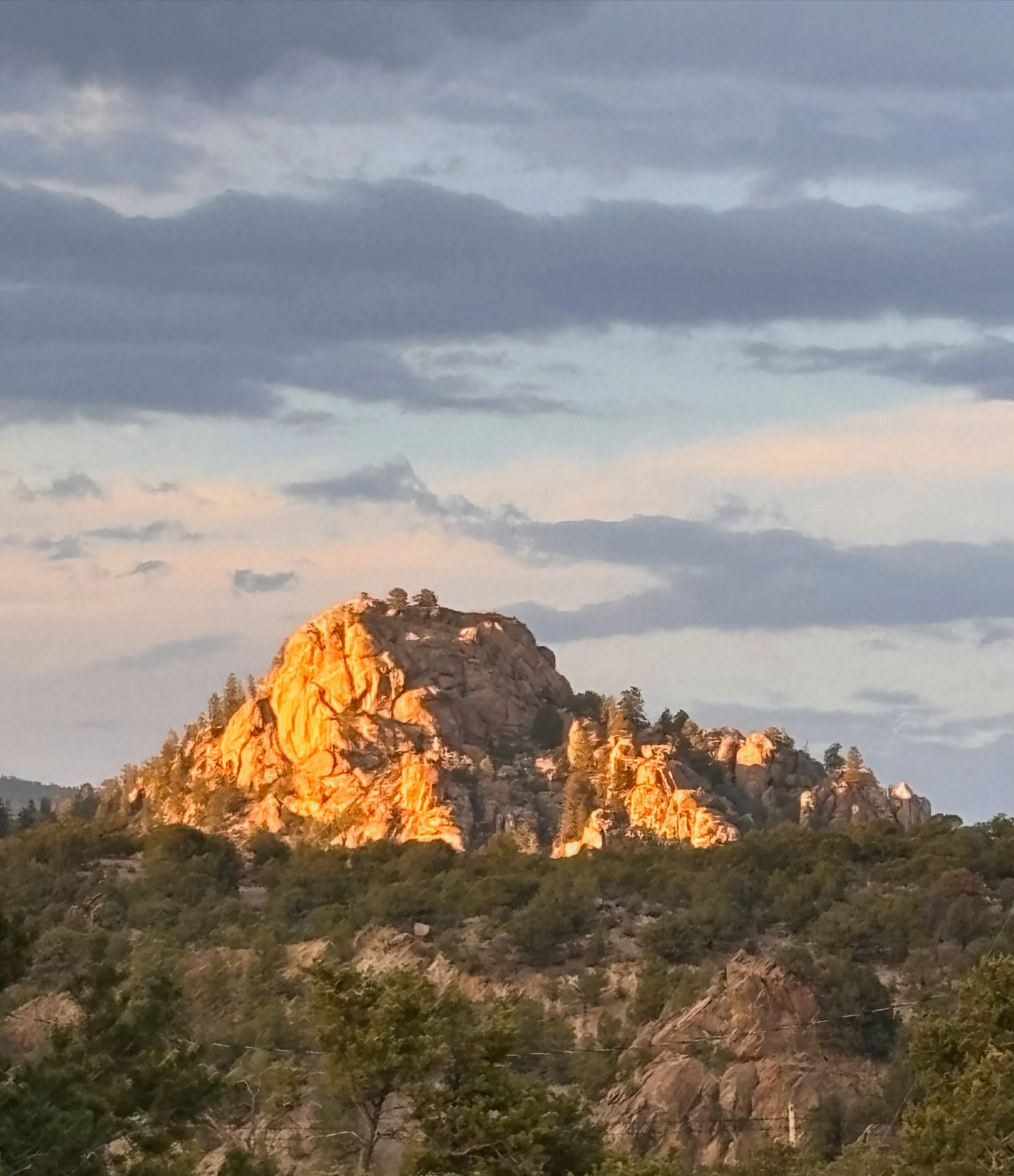 When this is your campsite view. ❤️Buena Vista! Coming in my next post- what every southern should know about Colorado. 😘