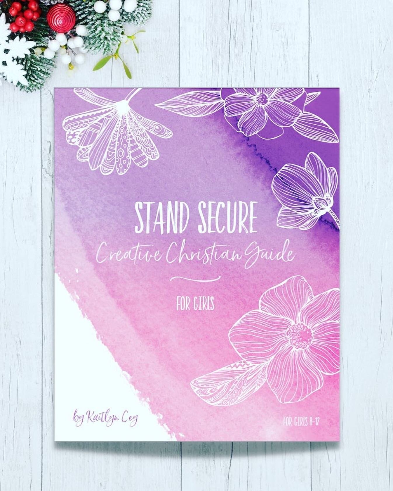 Hey friends! Exciting news! The Stand Secure Creative Guides are available for purchase leading up to Christmas! You can purchase your own book or sponsor a book for a girl participating in the Inspire Girl program!&nbsp;Check it out!

There is one f