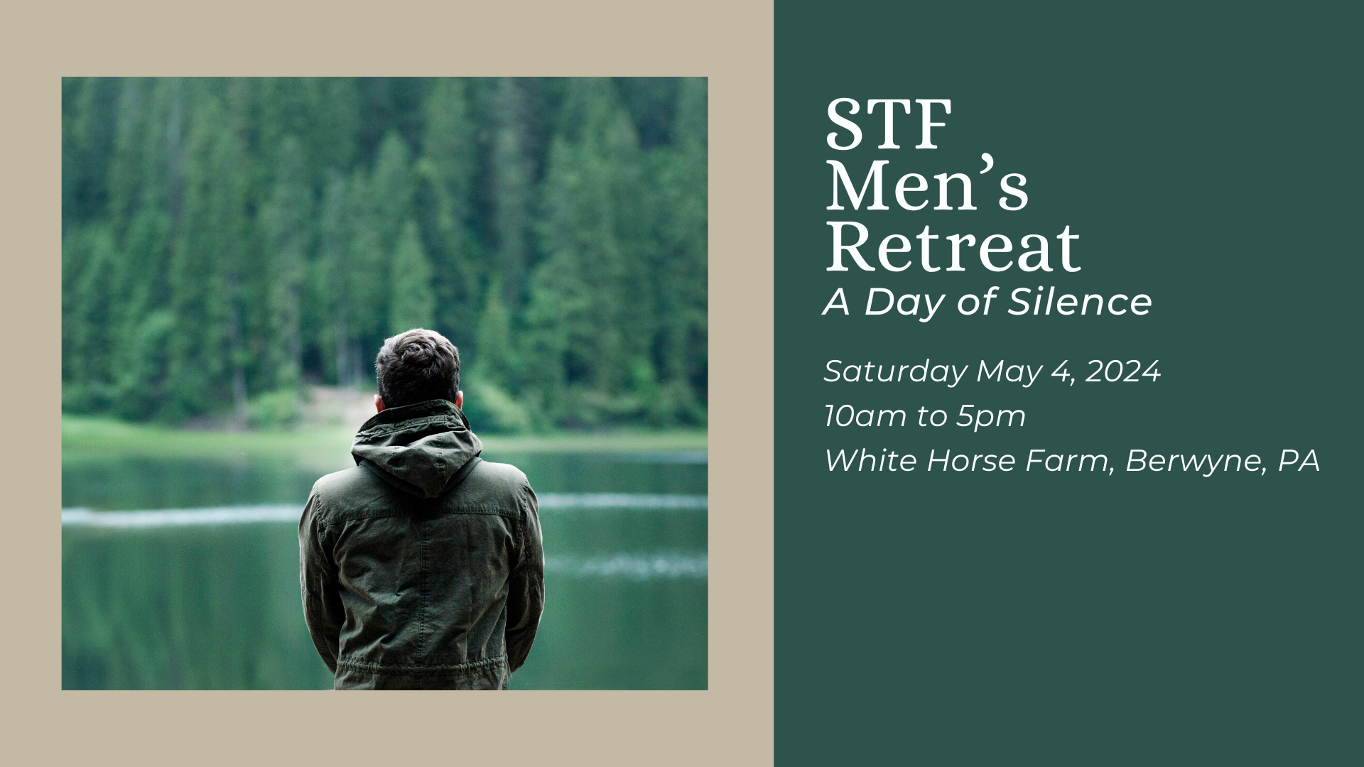 Men's Retreat - A Day of Silence