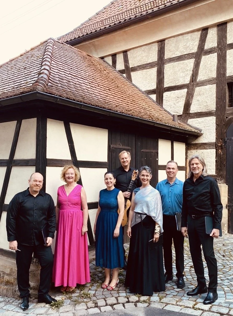 With the Boston Camerata in Germany