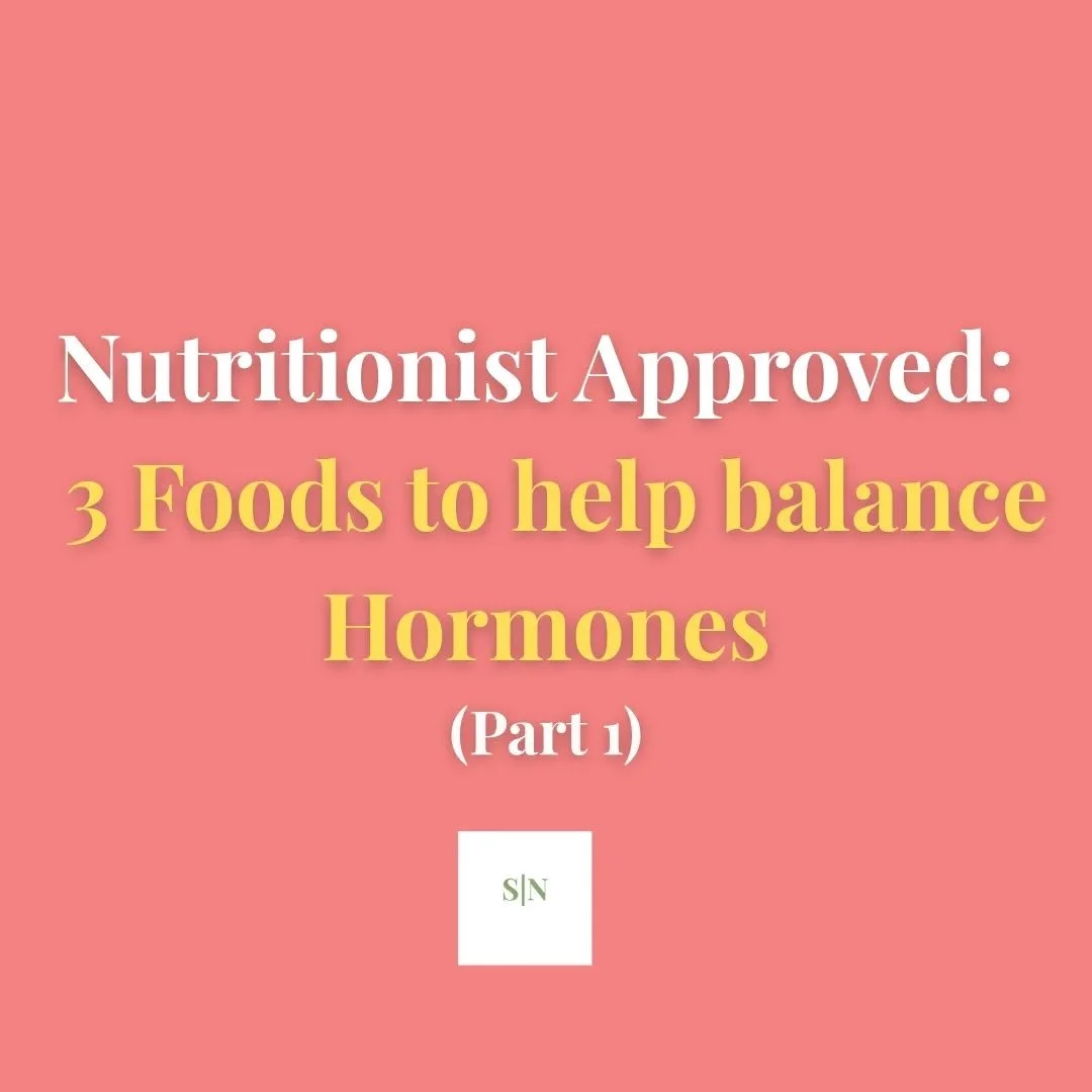 Here are some of my go to's for supporting hormonal balance. ⬇️

1. Oily fish- including salmon, trout, anchovies, sardines and mackerel 🐟 They are rich in omega 3, an essential fat we can only get from our diet. Omega 3 has been shown to support in
