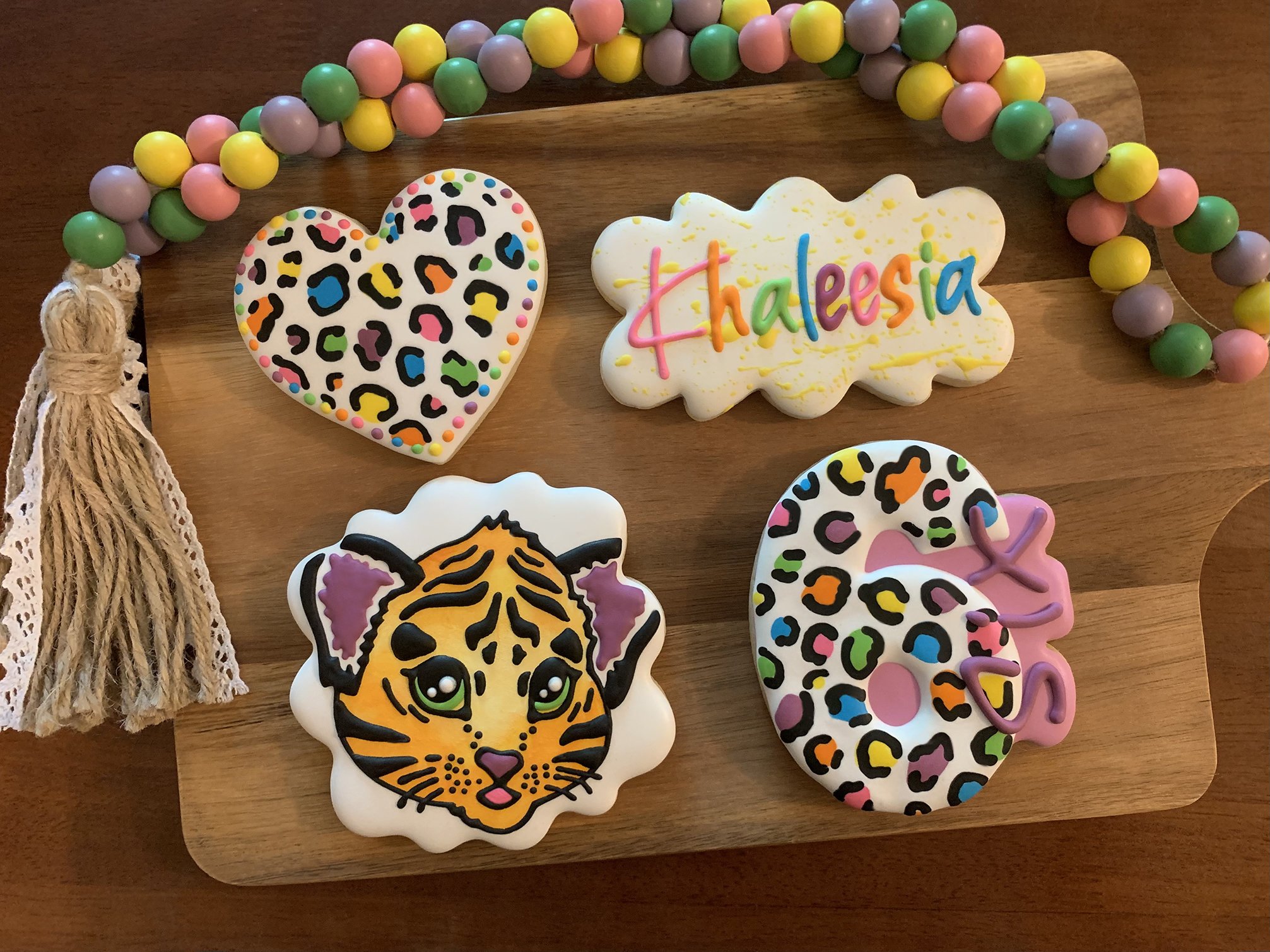 Lisa Frank "Style" Birthday - Sugar Cookie Dozen