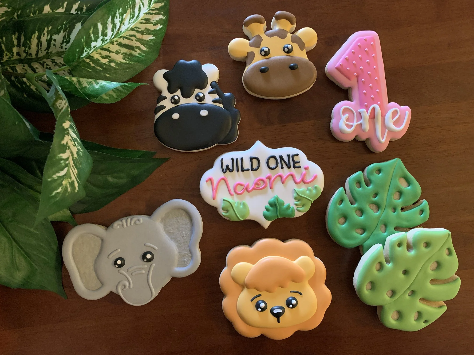 Wild One "Pink" - Sugar Cookie Dozen