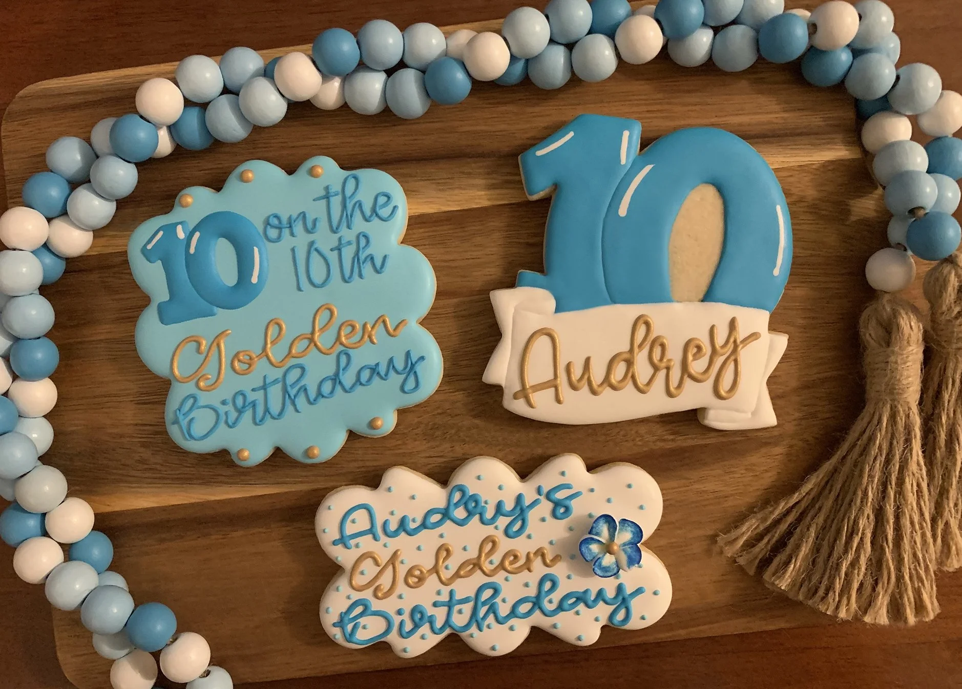 Golden Birthday - Sugar Cookie Dozen