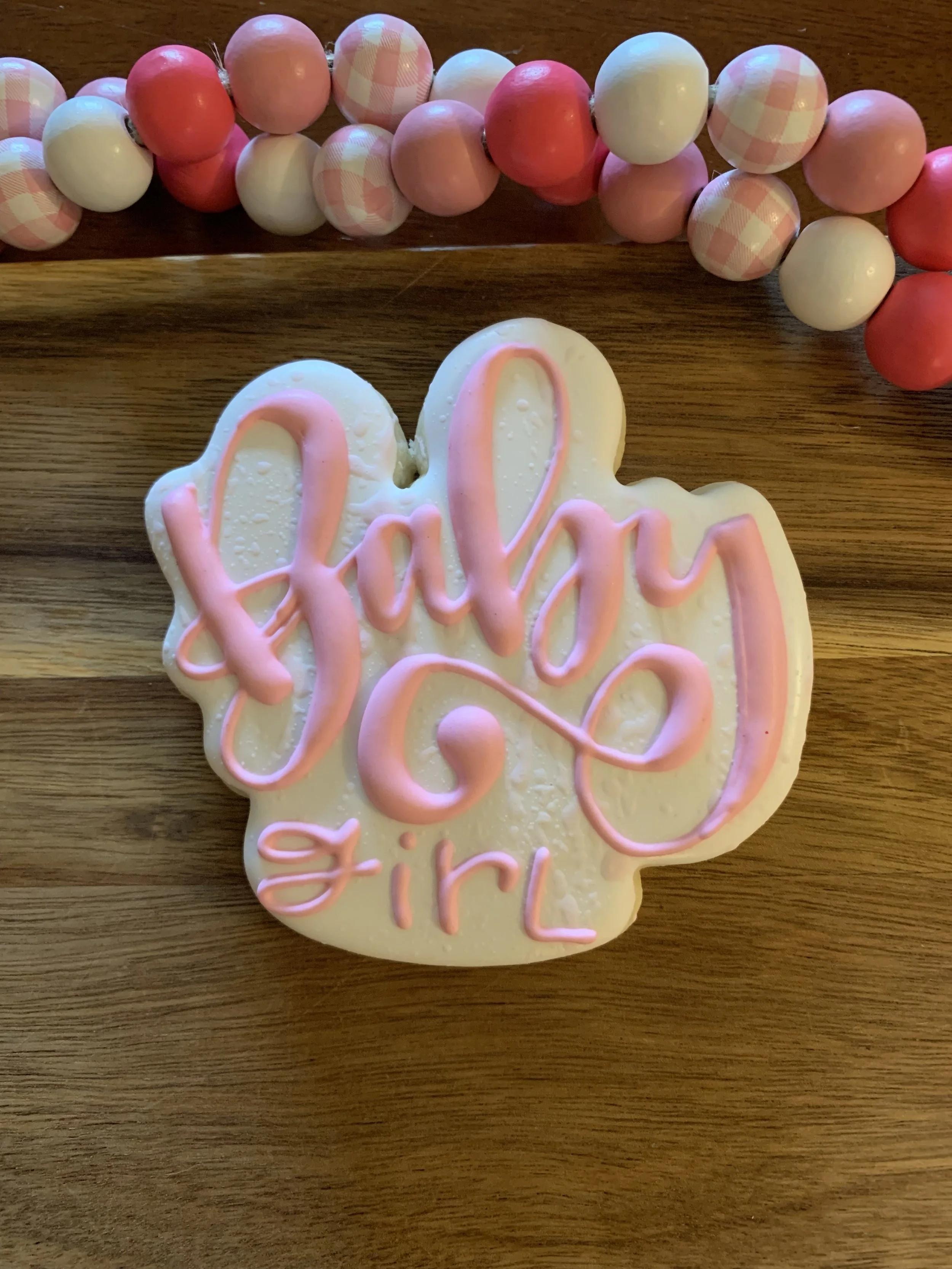 We Can Bearly Wait Baby Girl Plaque.jpg