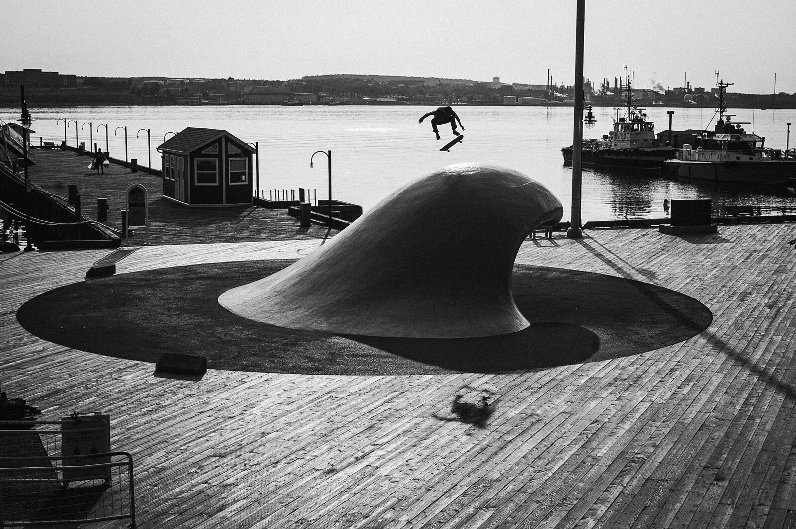 Skateboarding