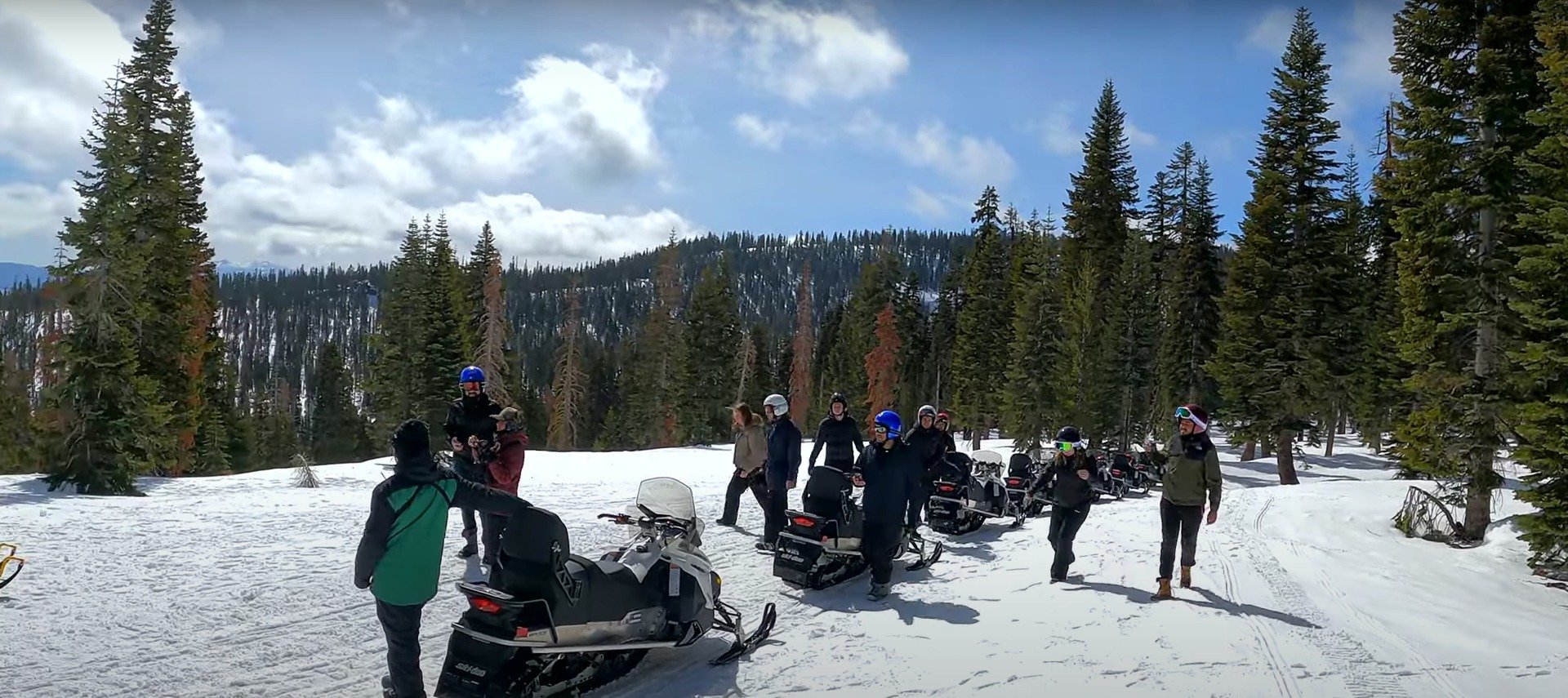 Explore the Frozen Beauty Snowmobiling Adventures in Lake Tahoe MG