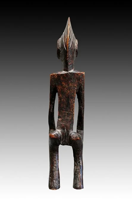 Bamana figure, fine wood carvings from Africa.  www.intriguegallery.com