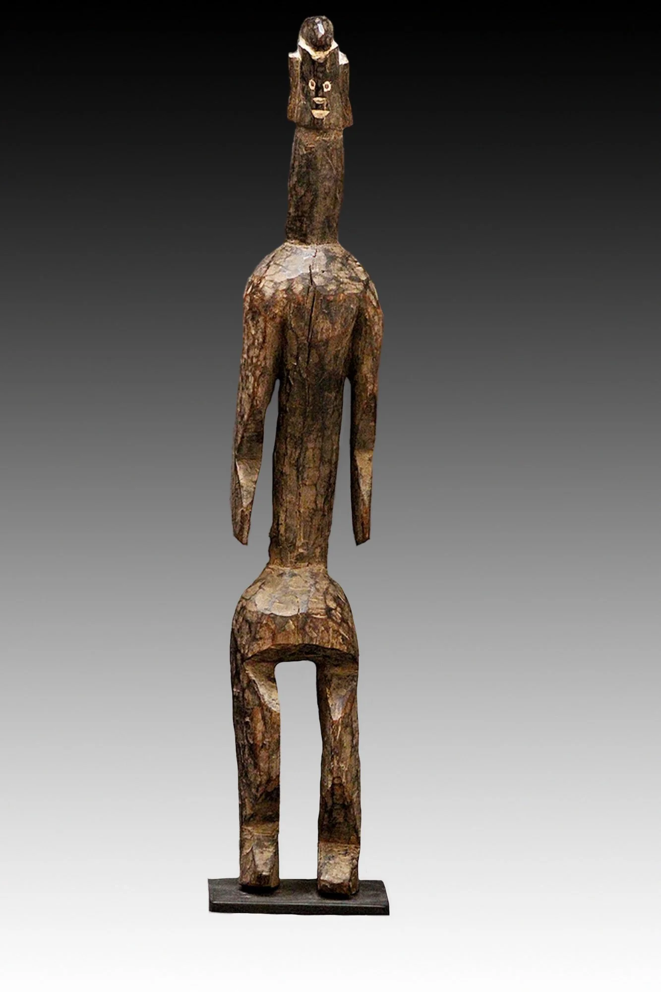 Mumuye figure, Benue River region, Nigeria.  www.intriguegallery.com