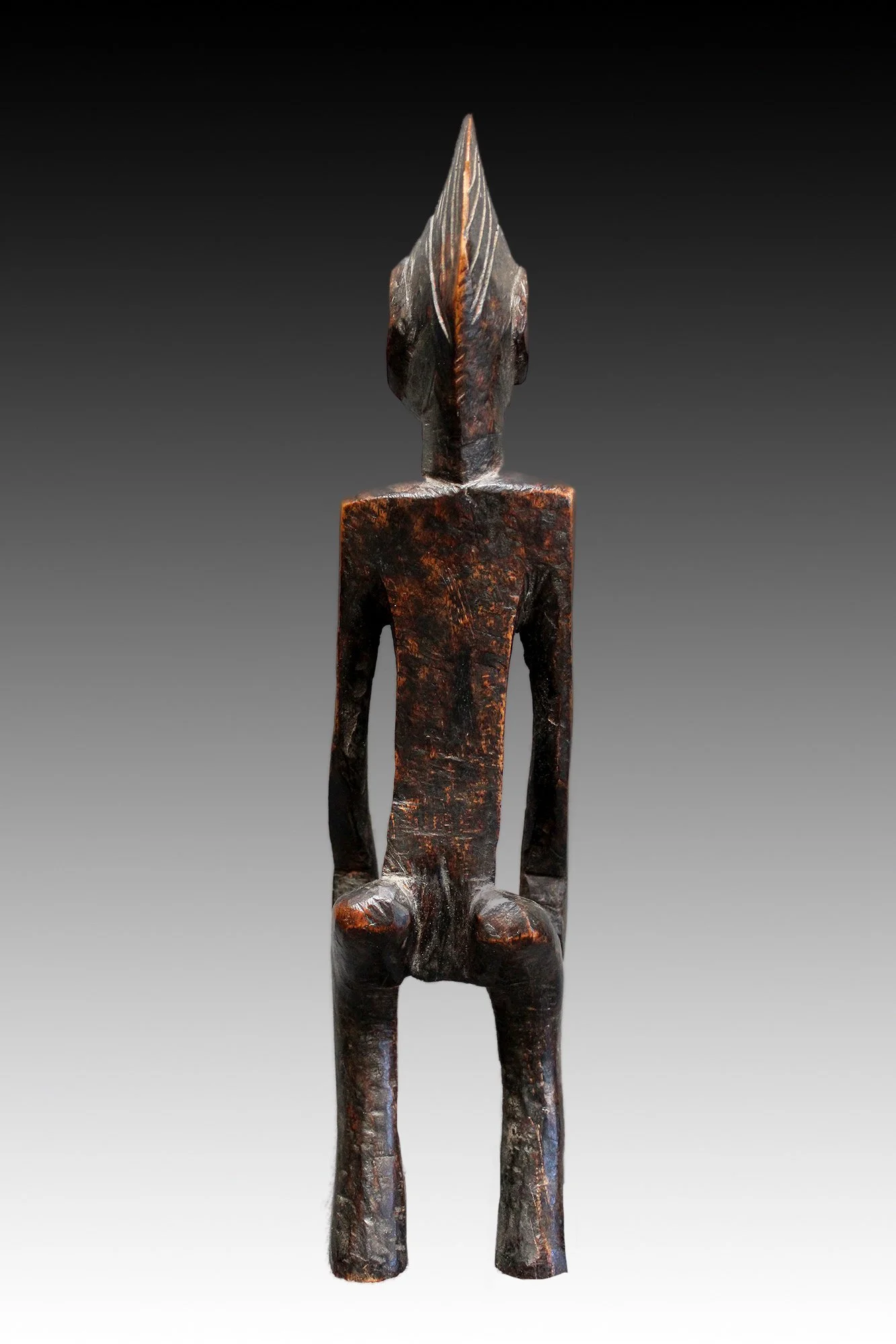 Bamana figure, tribal African sculpture.  www.intriguegallery.com