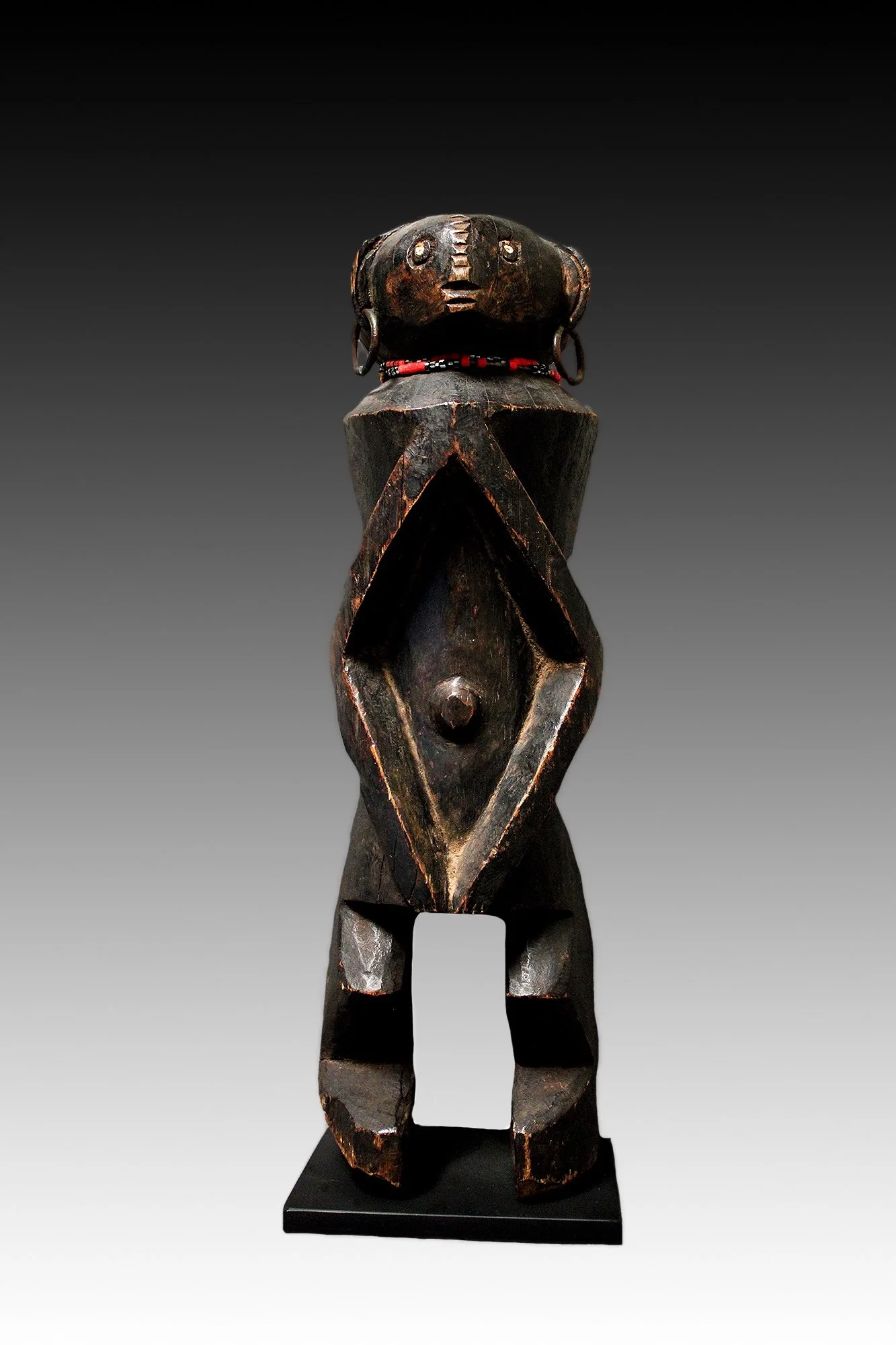 Banda figure, was a protective spirit used for social control, successful hunting and to ward off illness.   www.gallerytribalart.com