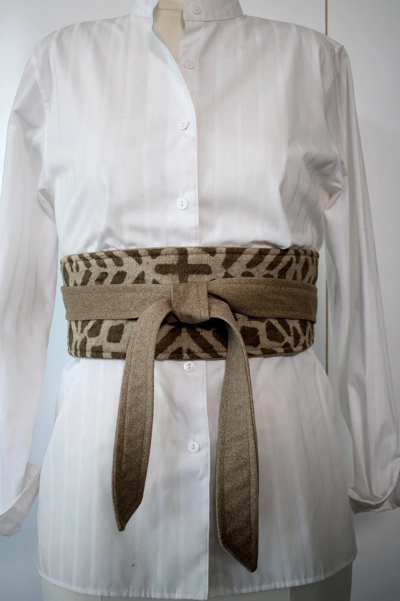 Obi African Mud Cloth Belt