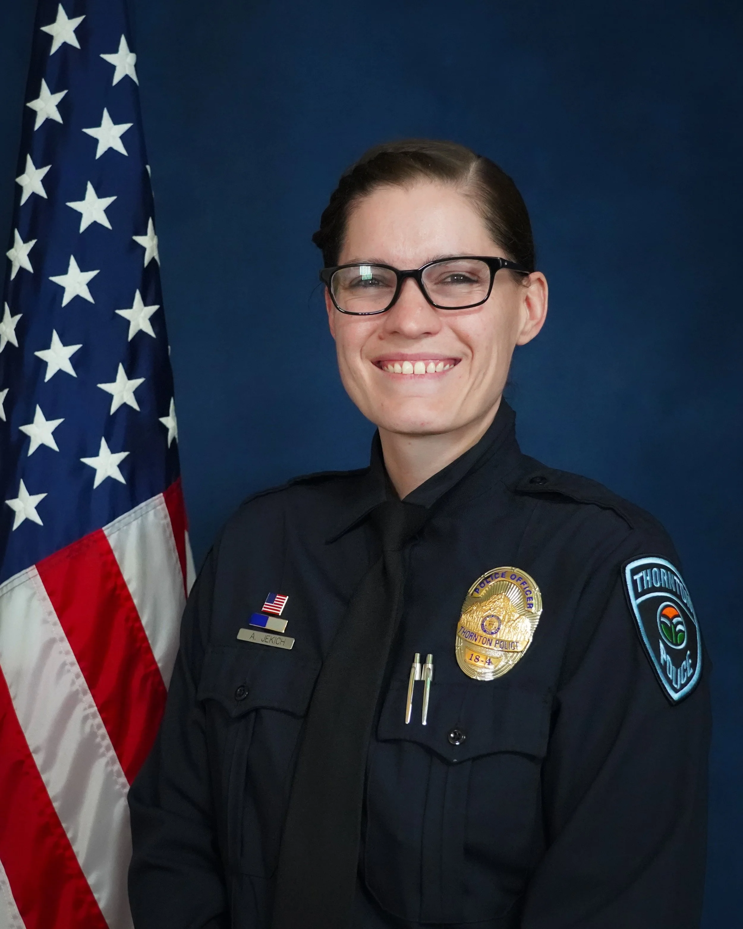 Photo showing Officer Jekich, Co-Responder
