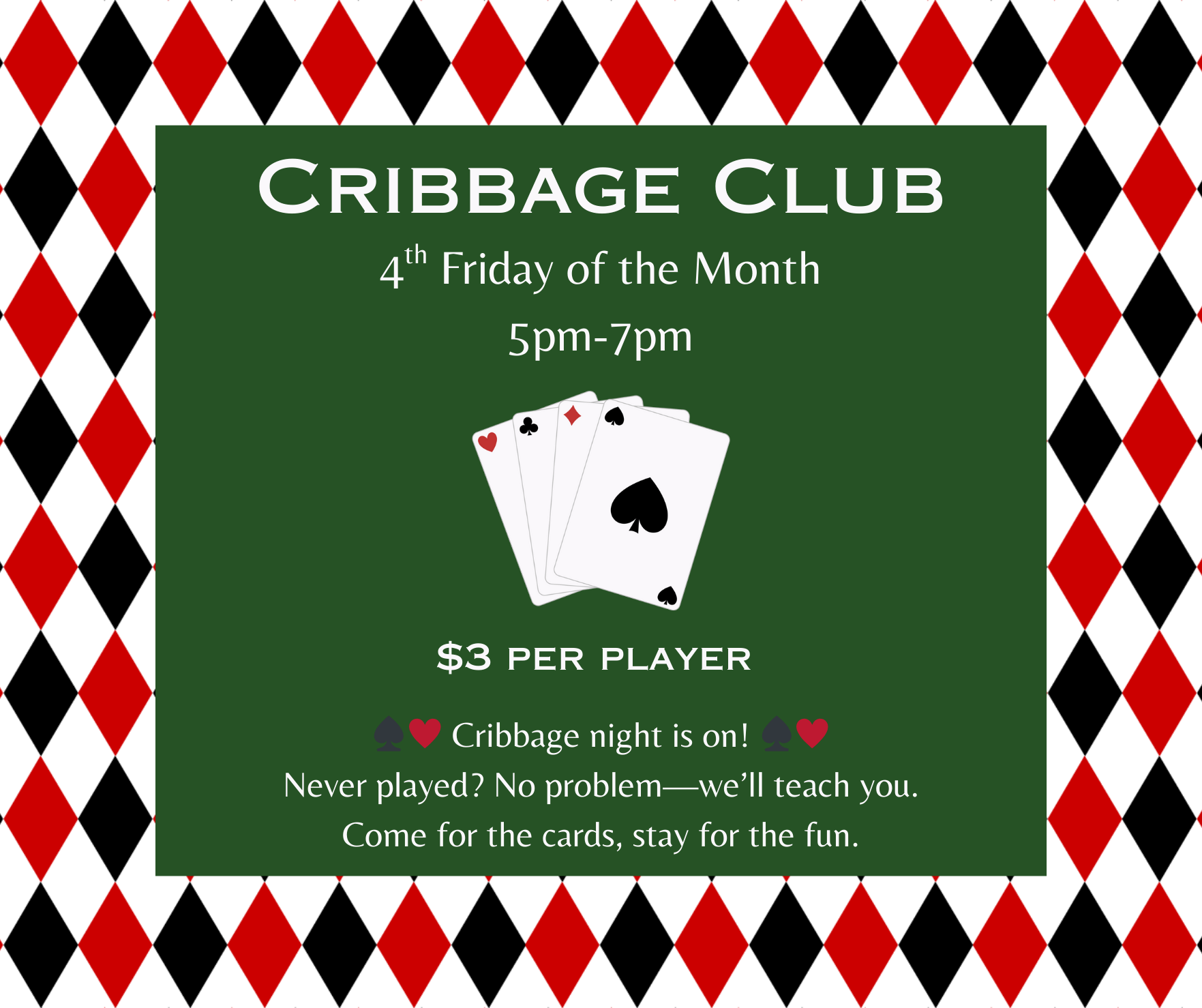 Cribbage Club 9/26