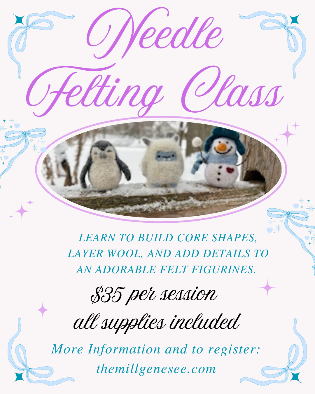 Needle Felting    5:30-8 p.m.