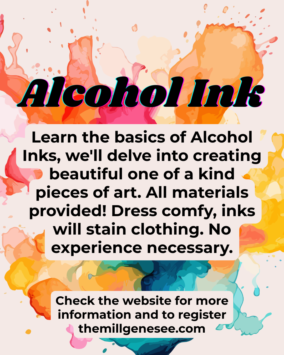 Alcohol Inks — This & That at The Mill