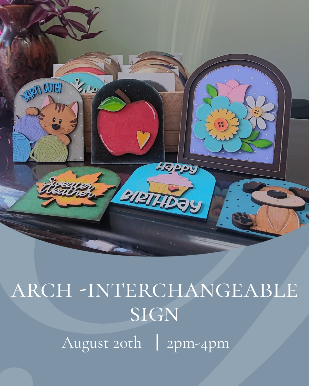 Interchangeable Sign Class - Arch