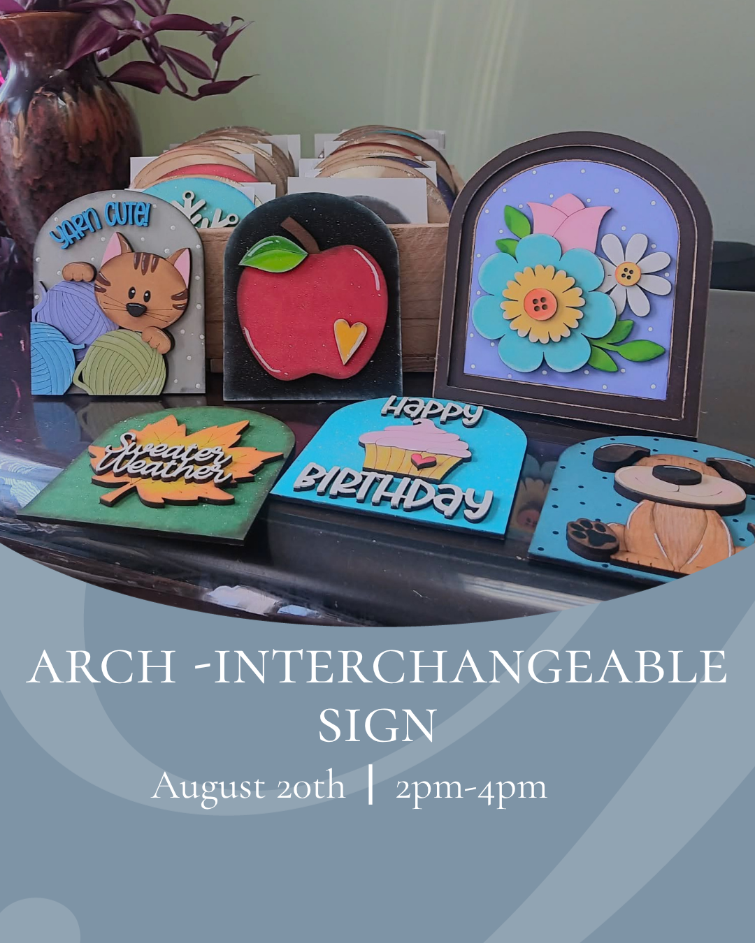 Interchangeable Sign Class - Arch