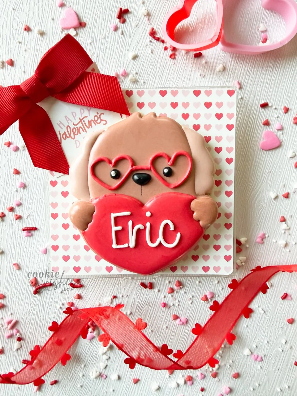 Dog Personalized Cookie