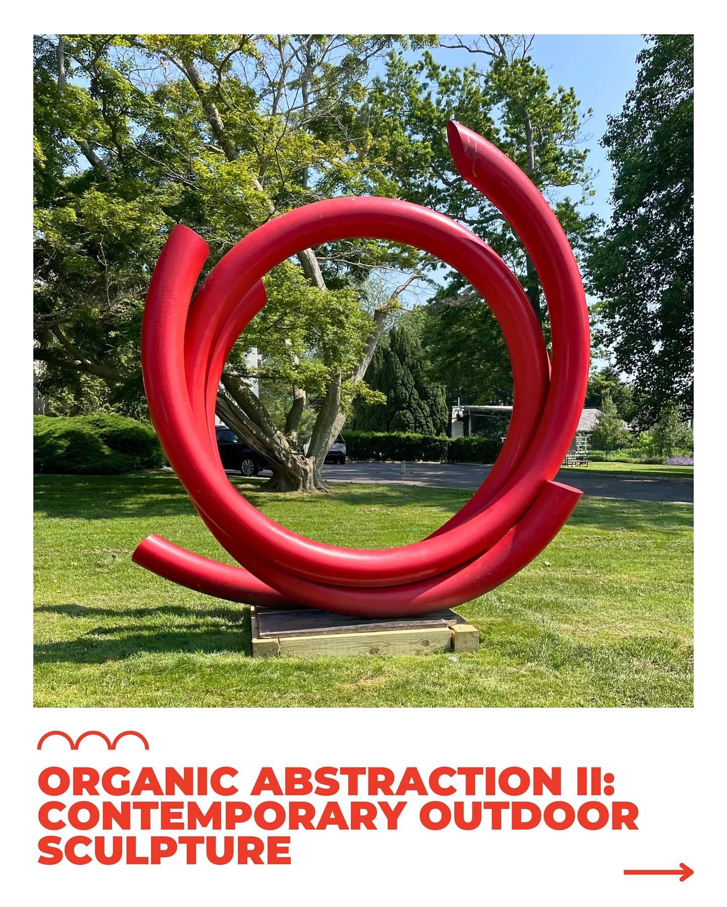 Now on view at SAC! Organic Abstraction II: Contemporary Outdoor Sculpture, curated by Cheryl Sokolow of C Fine Art, returns for its second season.

Explore powerful large-scale works by renowned sculptors, on view through October 7.

Experience the 
