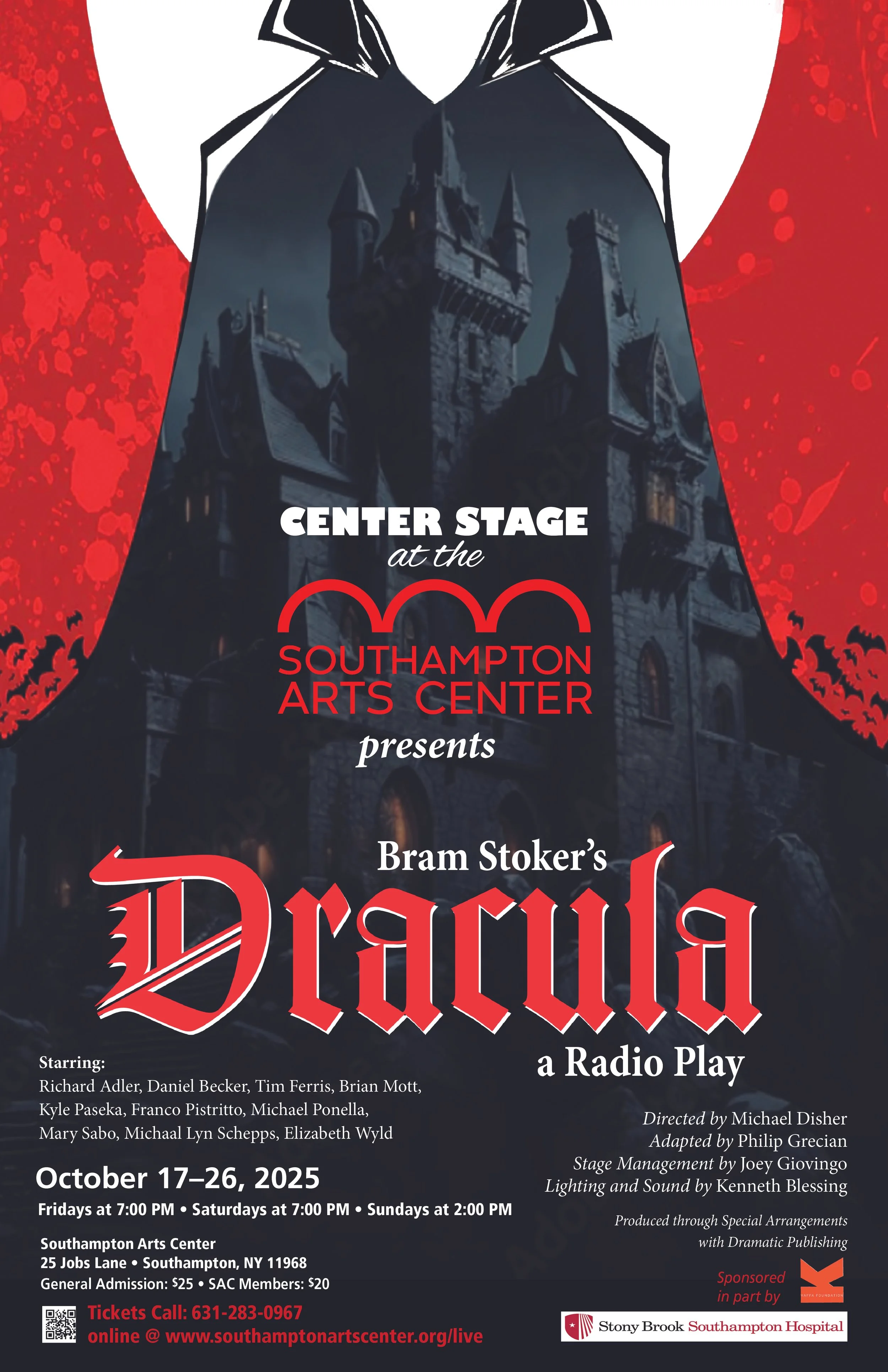 Center Stage Presents: Bram Stoker’s Dracula, A Radio Play