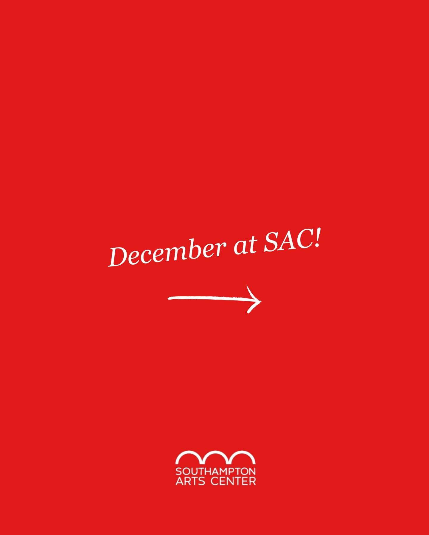 Happy December! 🎄🎉🌟 

This month brings Figure Drawing on Fridays with Linda Capello and a Hand Painted Holiday Ornaments Workshop with Deborah Acquino on December 4 and 11. The December 4 session sold out so quickly, so we added another. 👏 Join 