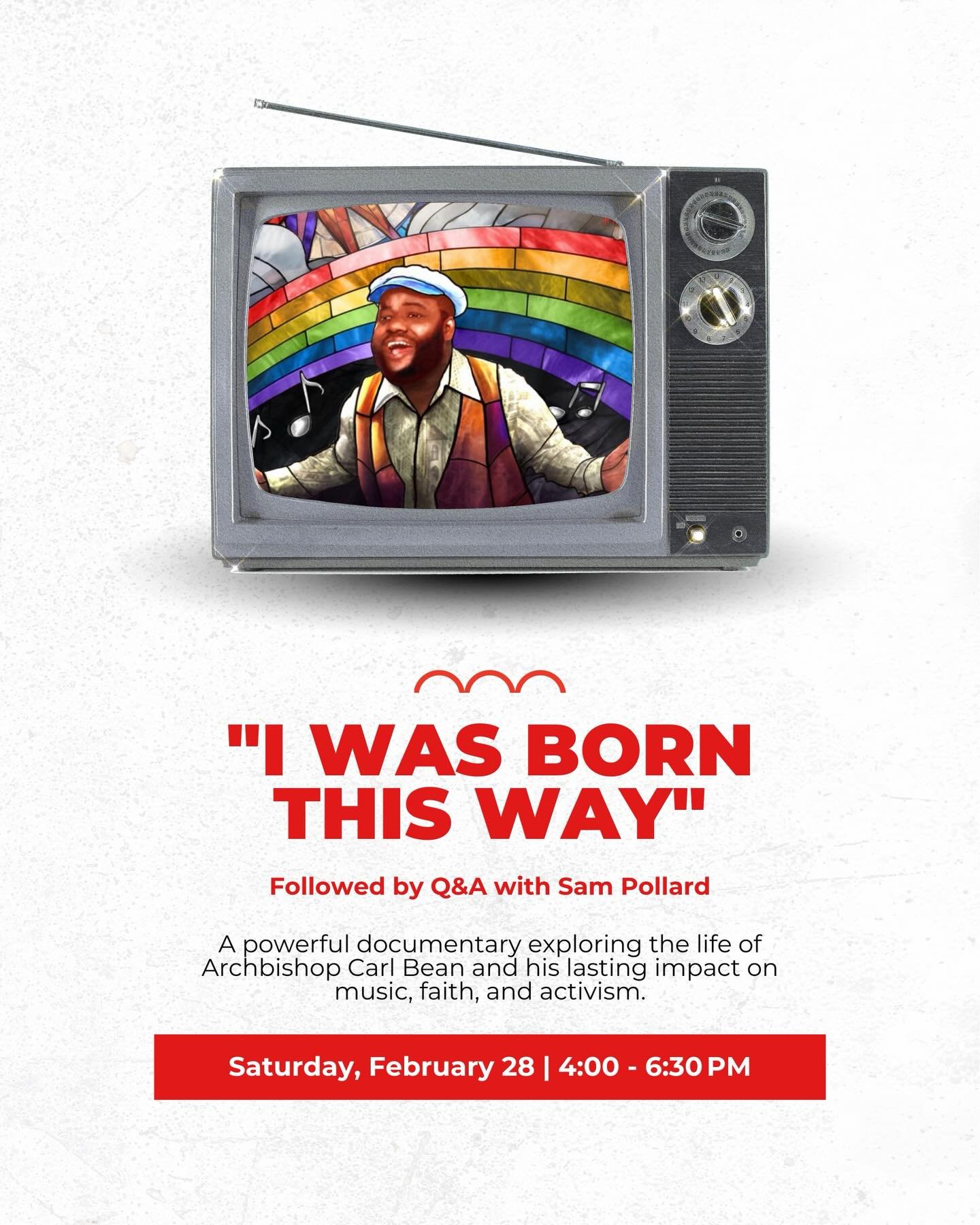 Join us on Saturday, February 28 at 4 PM for a special screening of &ldquo;I Was Born This Way&rdquo;, followed by a Q&amp;A with acclaimed filmmaker Sam Pollard, presented in partnership with Hamptons Doc Fest! 🎬✨

Celebrating Black History Month, 