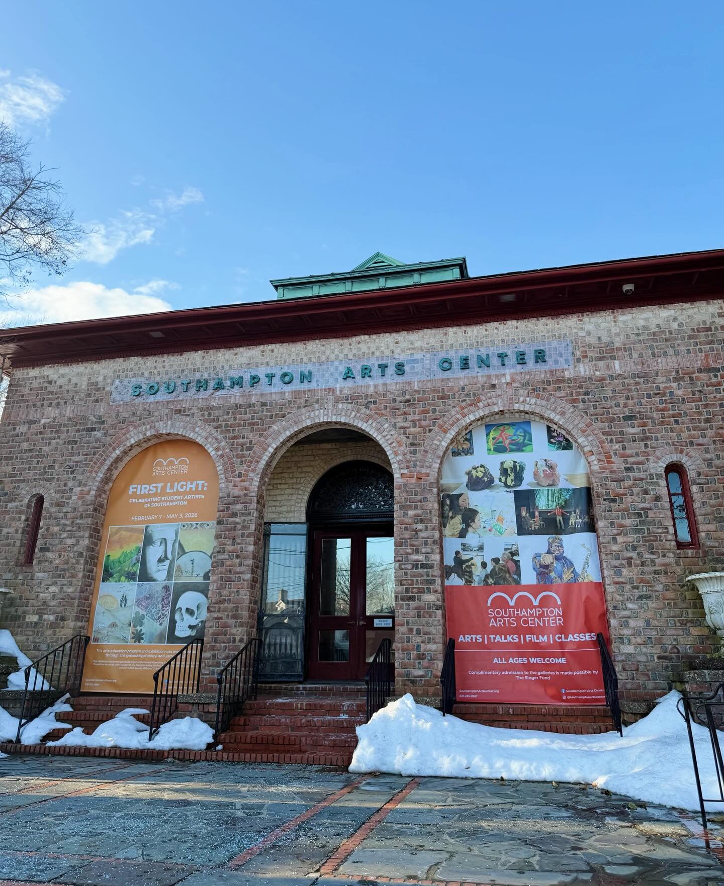 This week, we&rsquo;re open all week for February school break at Southampton Arts Center. Visit us Monday through Sunday from 12&ndash;5 PM.

Join us for kids&rsquo; collage workshops on Monday, Wednesday, and Friday at 2 PM, a fun, hands-on creativ