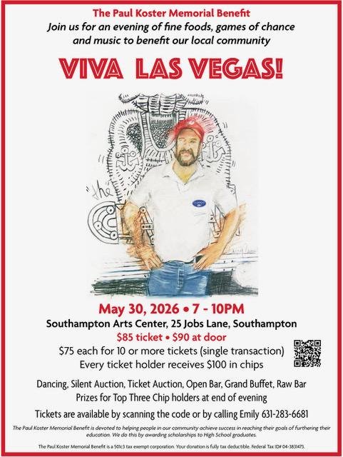 The Paul Koster Memorial Benefit