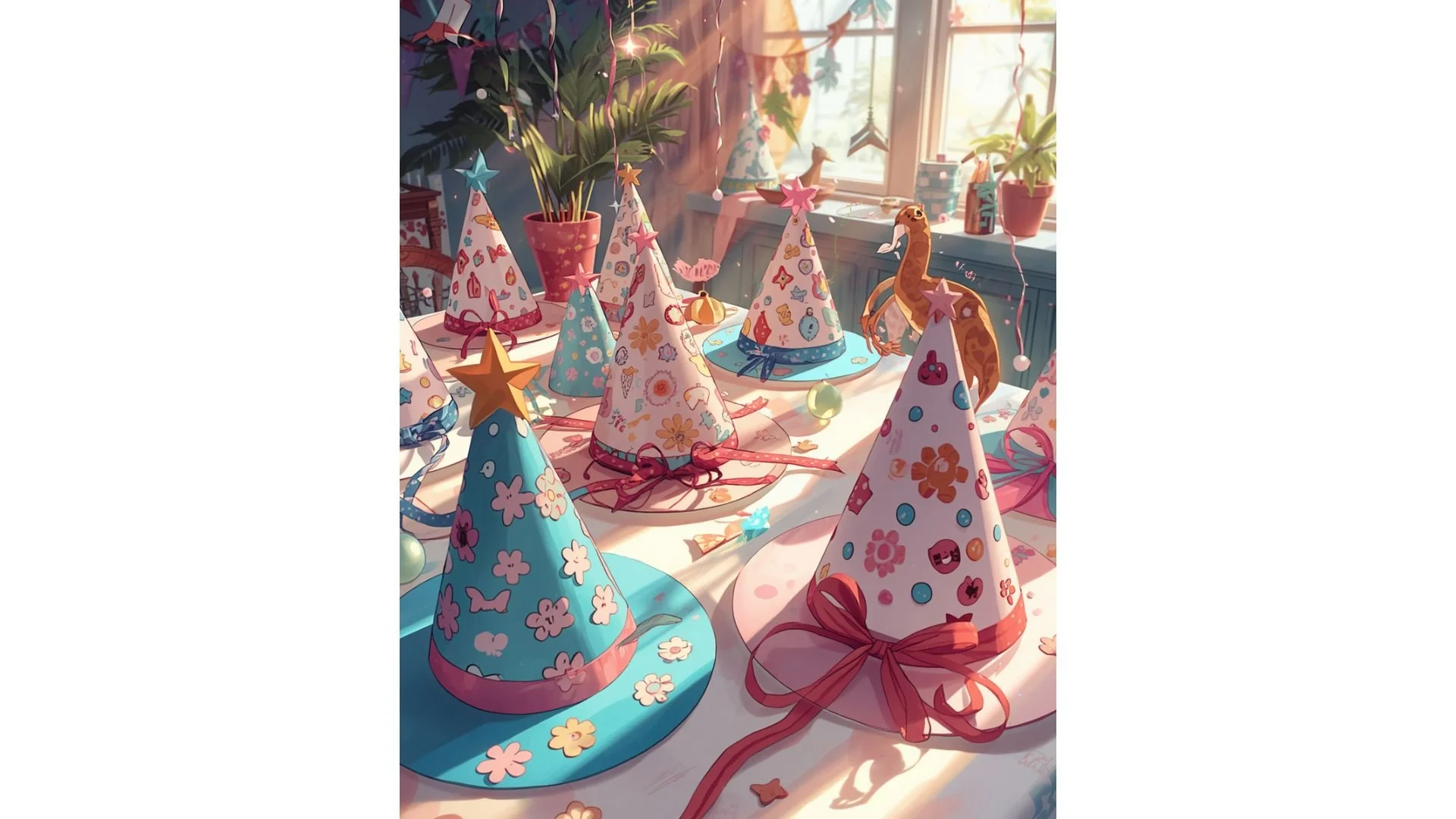 KIDS: Create and Decorate Paper Hats