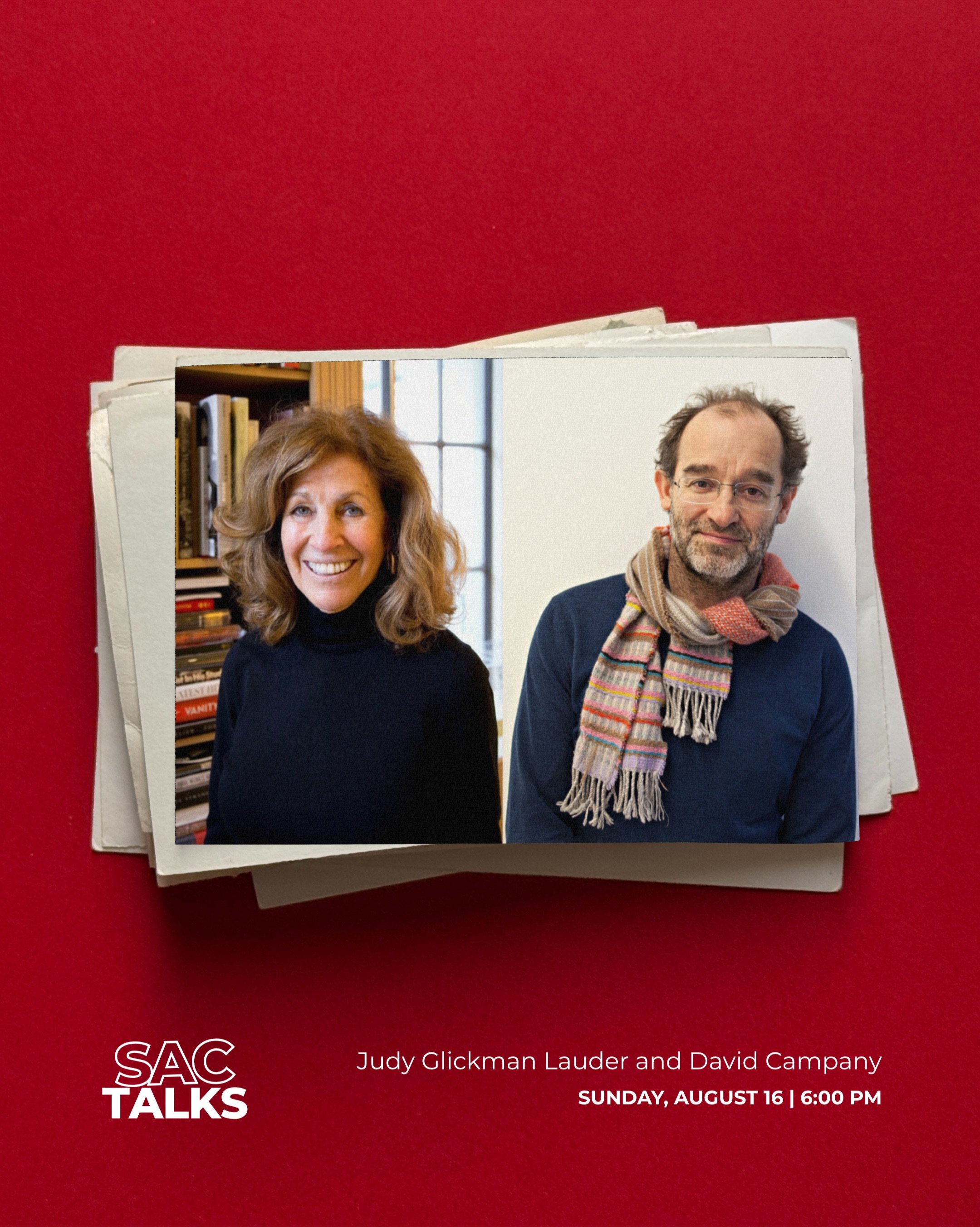 Go beyond the gallery and hear the stories behind the photographs. 📷

On Sunday, August 16, photographer and philanthropist Judy Glickman Lauder will be joined by David Campany, Executive Director of the International Center of Photography, for a co