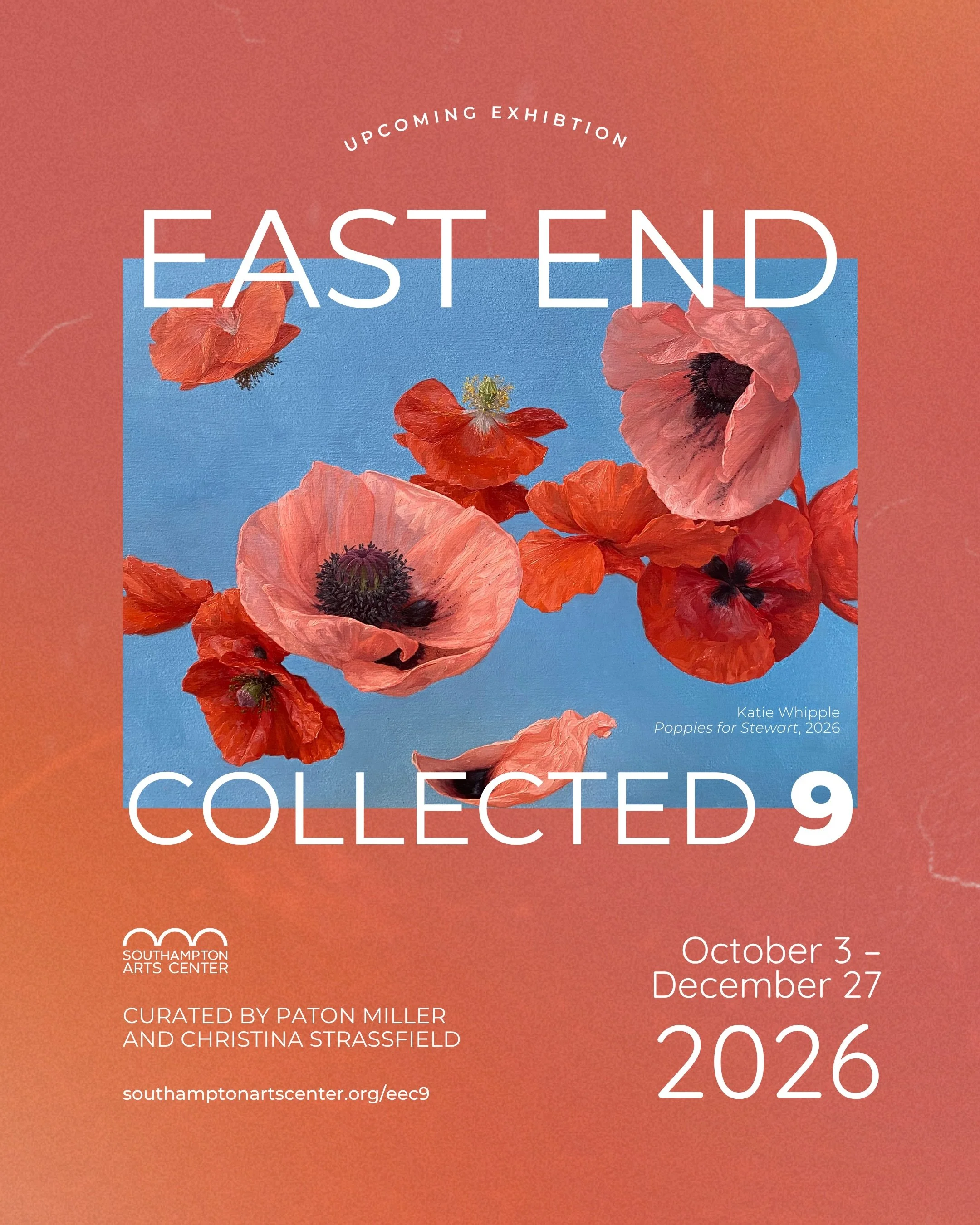 EAST END COLLECTED returns to Southampton Arts Center this October for its ninth iteration, celebrating the artists and creative community of Long Island&rsquo;s East End. 🎨

Co-curated by Paton Miller and Christina Mossaides Strassfield, the exhibi