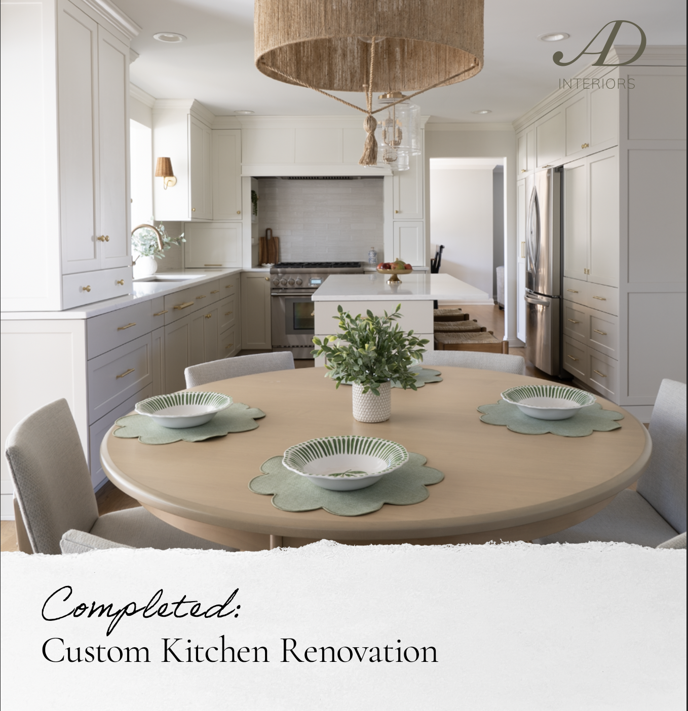 Completed: Custom Kitchen Renovation