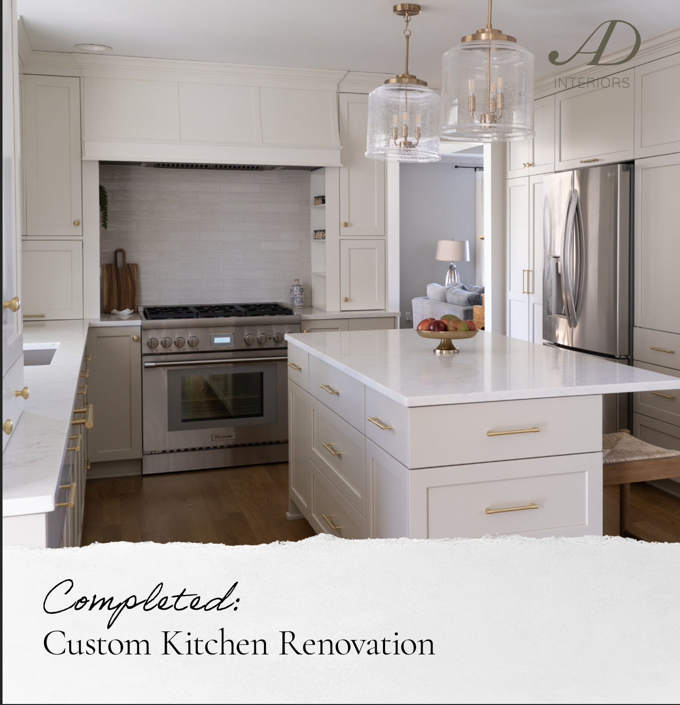Completed: Custom Kitchen Renovation