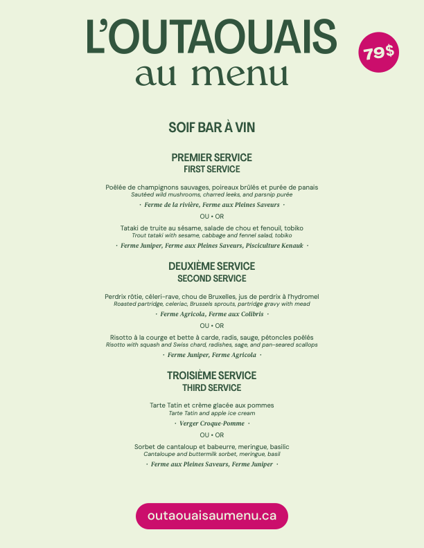 Outaouais au menu