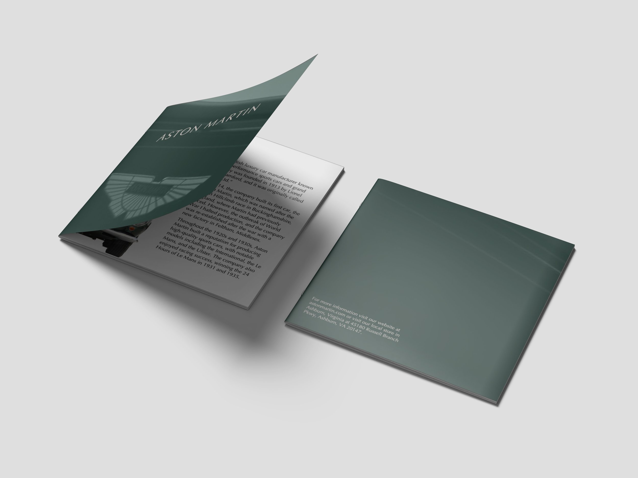 Aston Martin Brochure