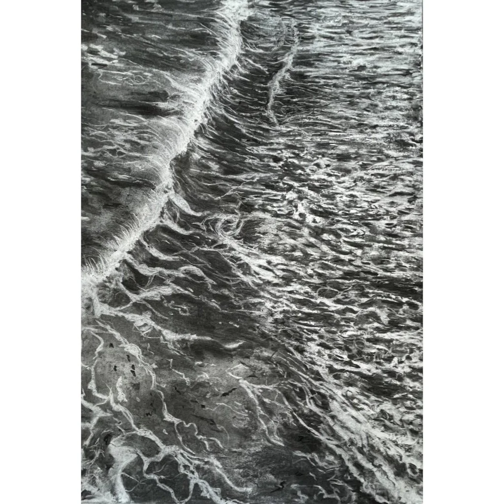 Whitstable in Charcoal 13, A1 drawing