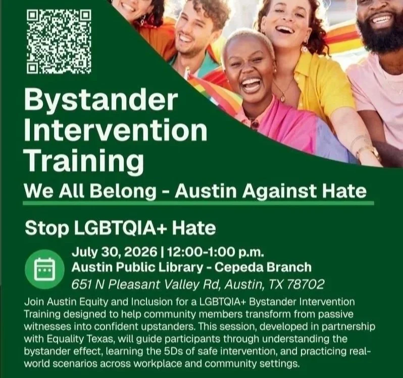 LGBTQIA+ Bystander Intervention Training 