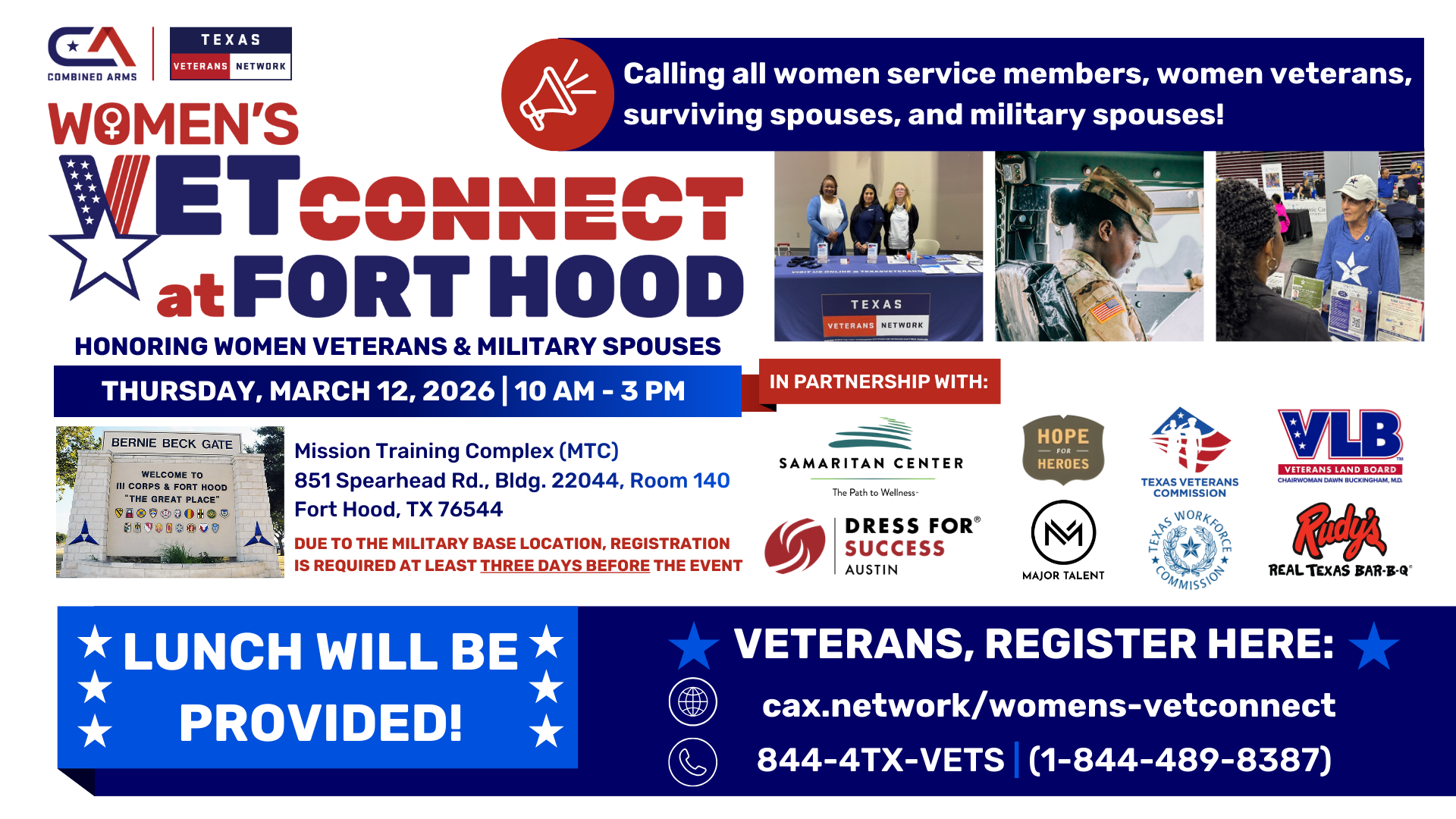 Women's VetConnect at Fort Hood
